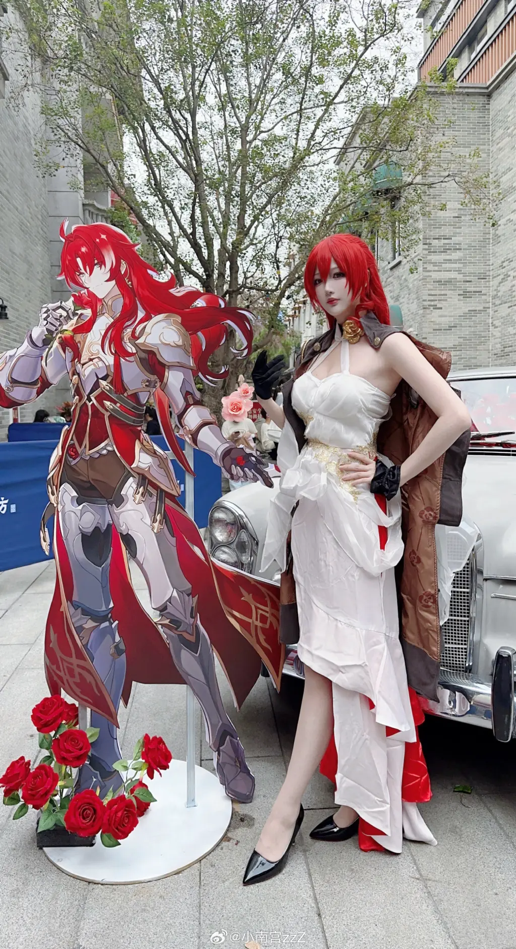 COSPLAY 🌹玫瑰花真的很香被蜜蜂追着走 ​​​ 星穹铁道 姬子@小南宫zzZ COSPLAY-第8张