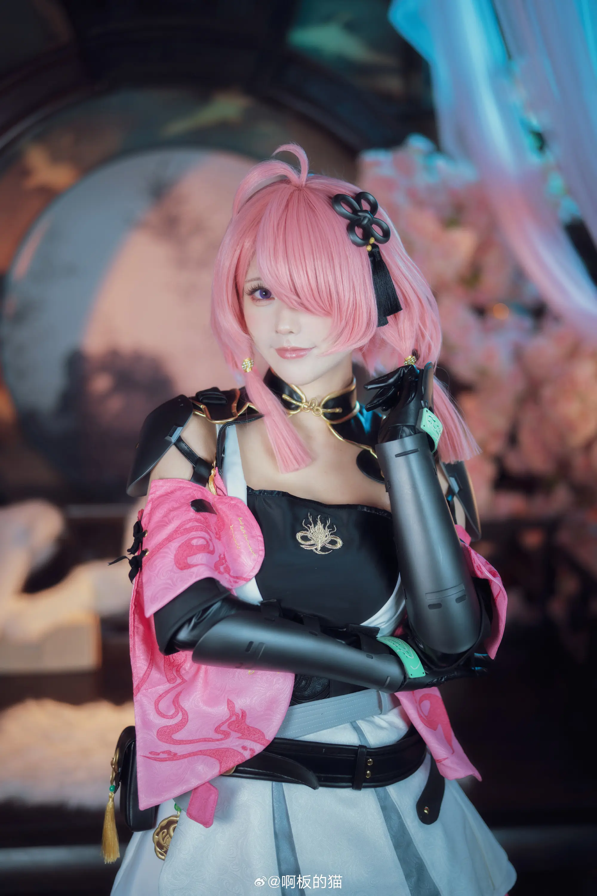 COSPLAY 呼啊~做到这样就够了，休息休息吧 鸣潮 桃祈@啊板的猫 COSPLAY-第2张