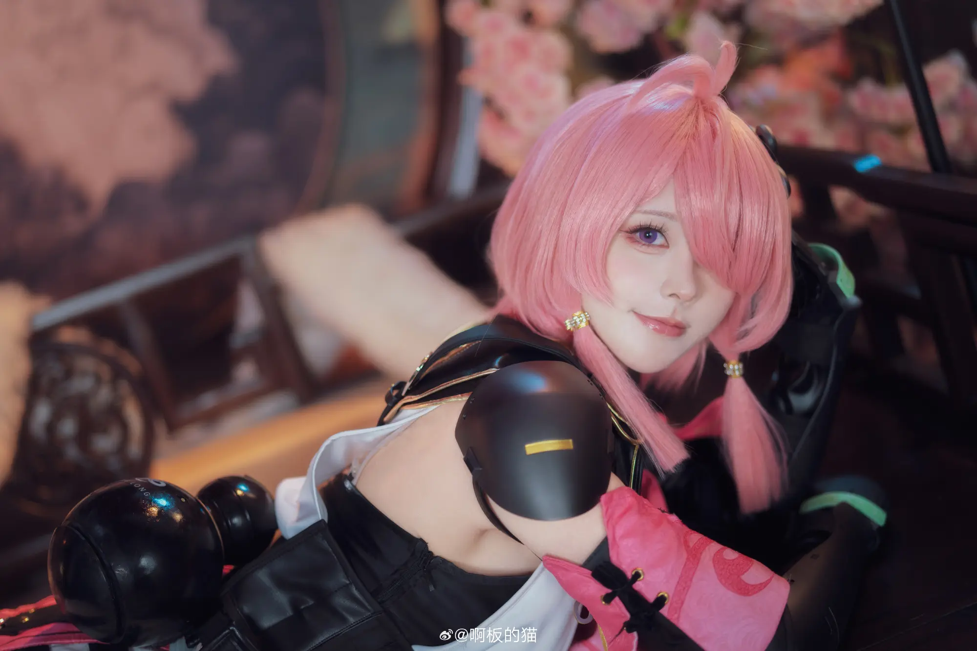 COSPLAY 呼啊~做到这样就够了，休息休息吧 鸣潮 桃祈@啊板的猫 COSPLAY-第6张