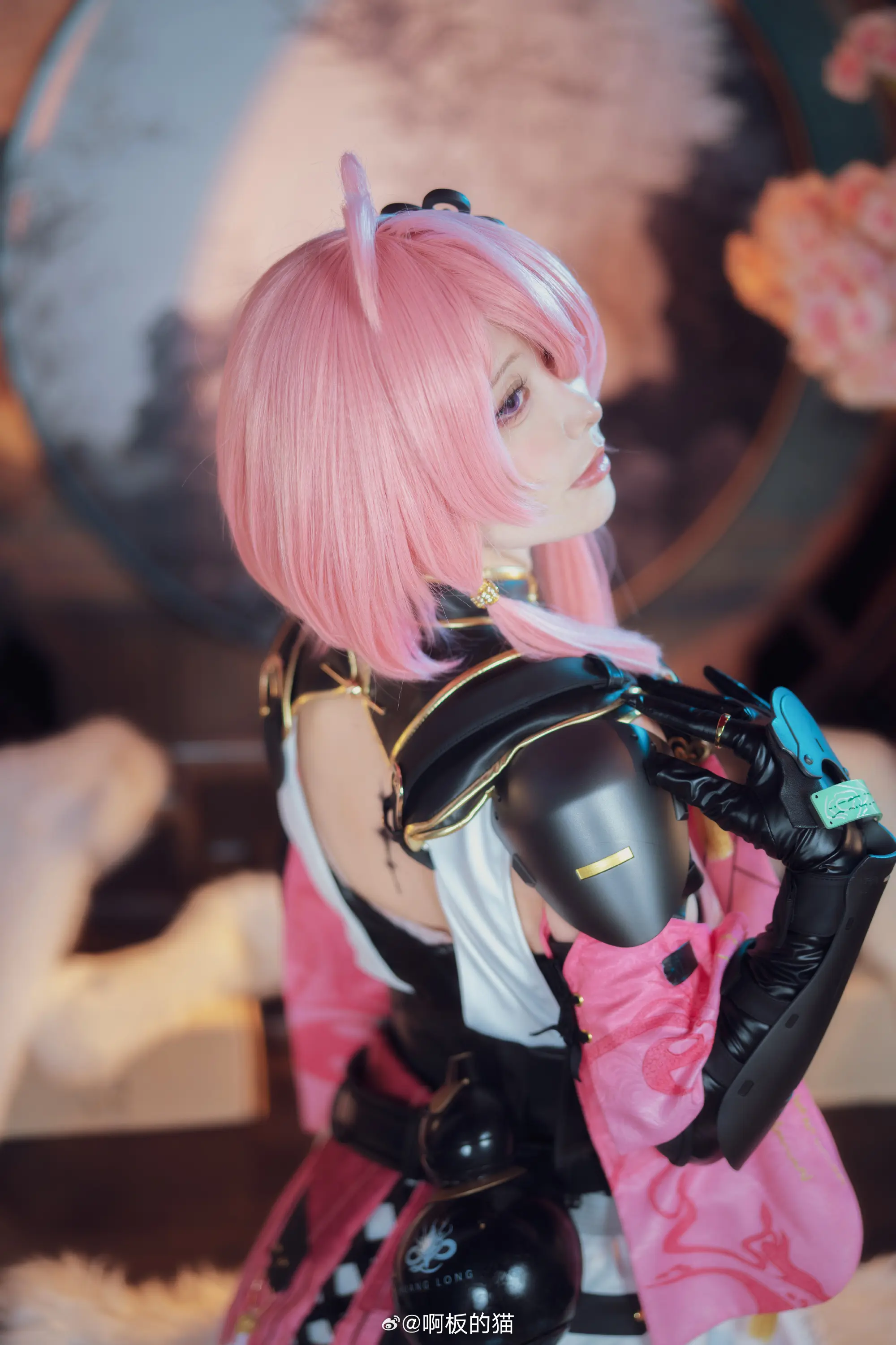 COSPLAY 呼啊~做到这样就够了，休息休息吧 鸣潮 桃祈@啊板的猫 COSPLAY-第3张