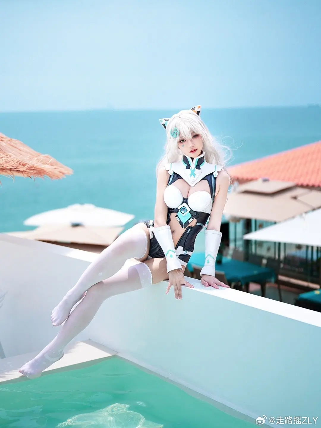 提问，把我的天选机扔进海里就可以获得泳装姬姬吗？@走路摇ZLY COSPLAY-第7张