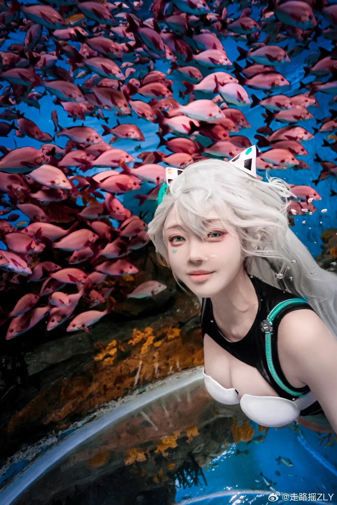 提问，把我的天选机扔进海里就可以获得泳装姬姬吗？@走路摇ZLY COSPLAY-第4张