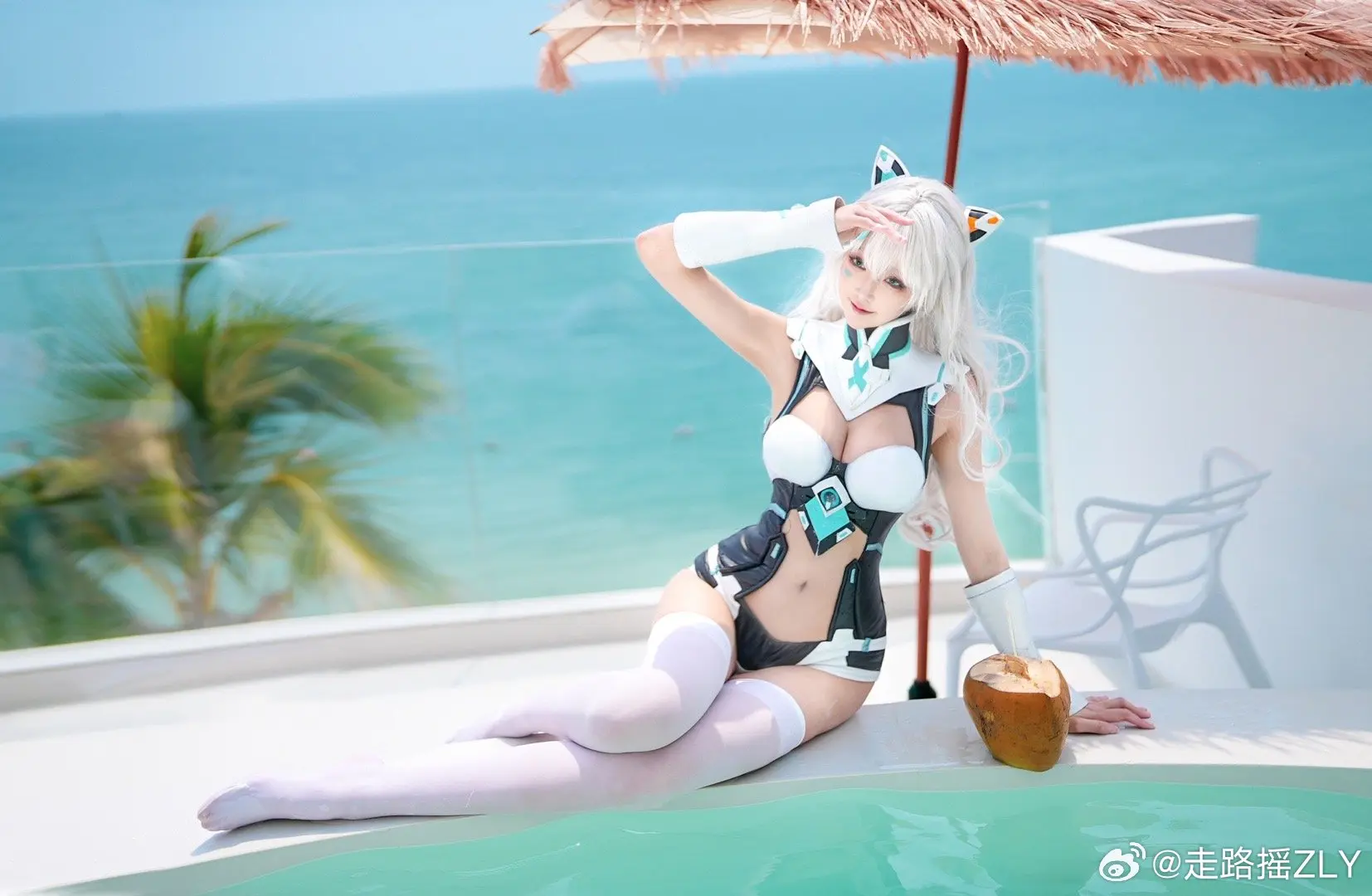 提问，把我的天选机扔进海里就可以获得泳装姬姬吗？@走路摇ZLY COSPLAY-第3张
