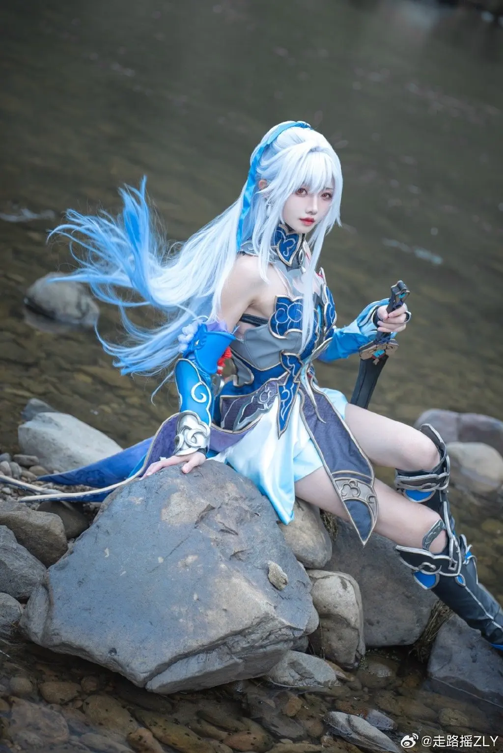 COSPLAY 崩坏：星穹铁道 镜流@走路摇 白珩@南宫 COSPLAY-第8张