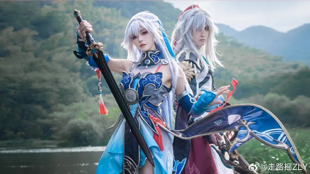 COSPLAY 崩坏：星穹铁道 镜流@走路摇 白珩@南宫 COSPLAY-第3张