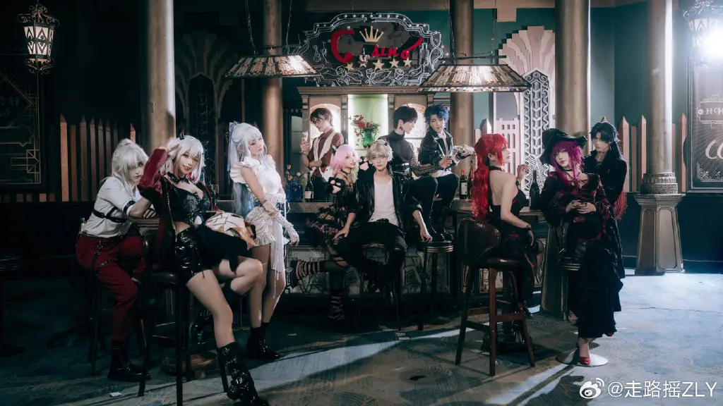 cosplay 镜流也和大家一起过了一次万圣节呢！这套万圣节OC装扮怎么样？ 星穹铁道 镜流@走路摇ZLY COSPLAY-第6张