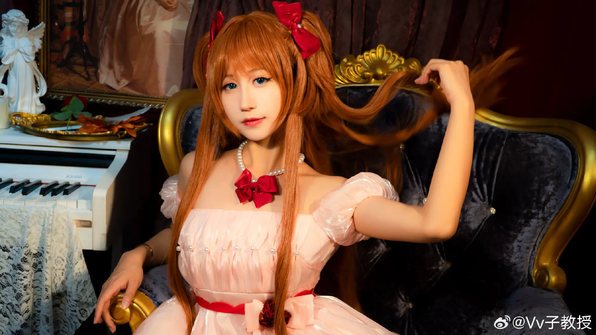COSPLAY 新世纪福音战士 明日香@Vv子教授 COSPLAY-第8张
