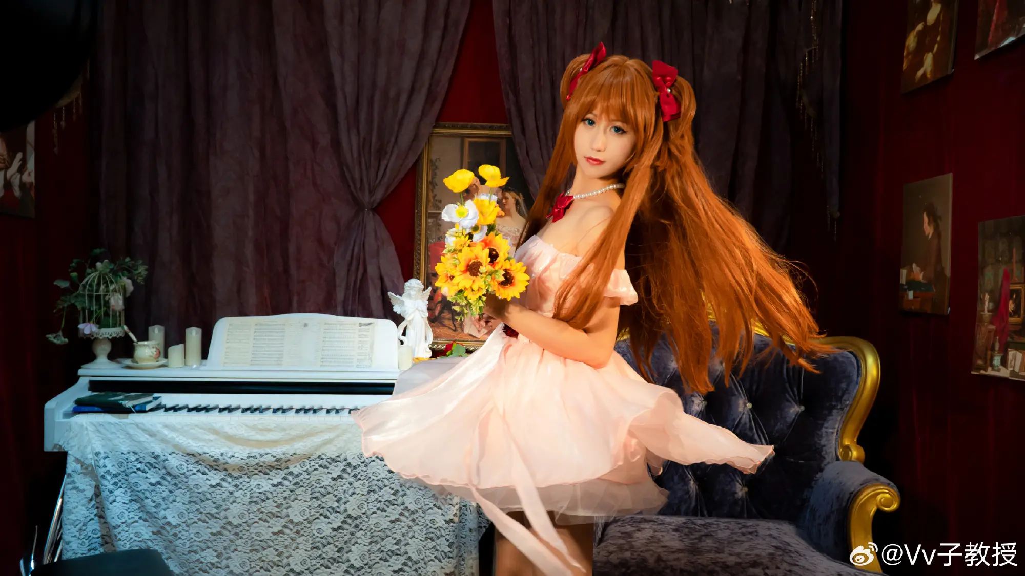 COSPLAY 新世纪福音战士 明日香@Vv子教授 COSPLAY-第3张