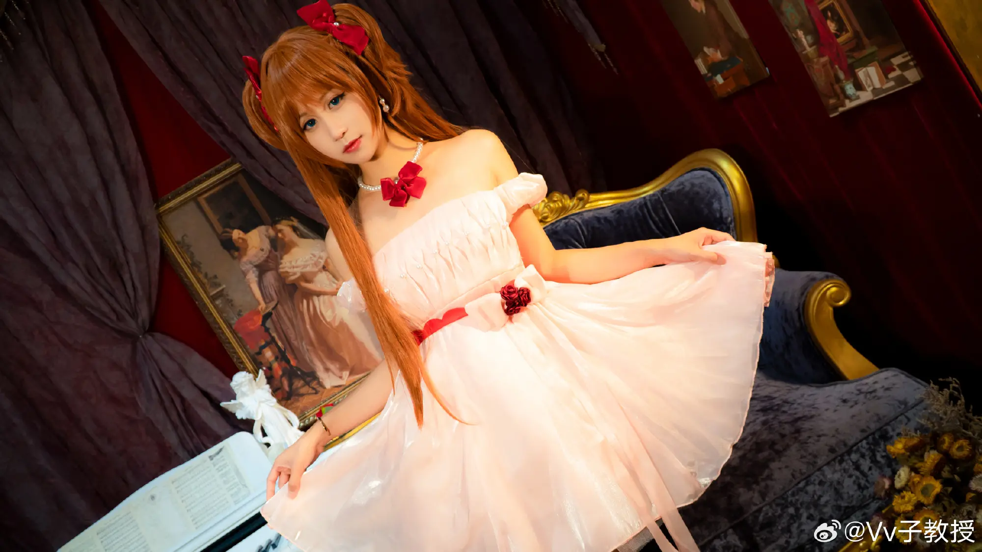 COSPLAY 新世纪福音战士 明日香@Vv子教授 COSPLAY-第7张