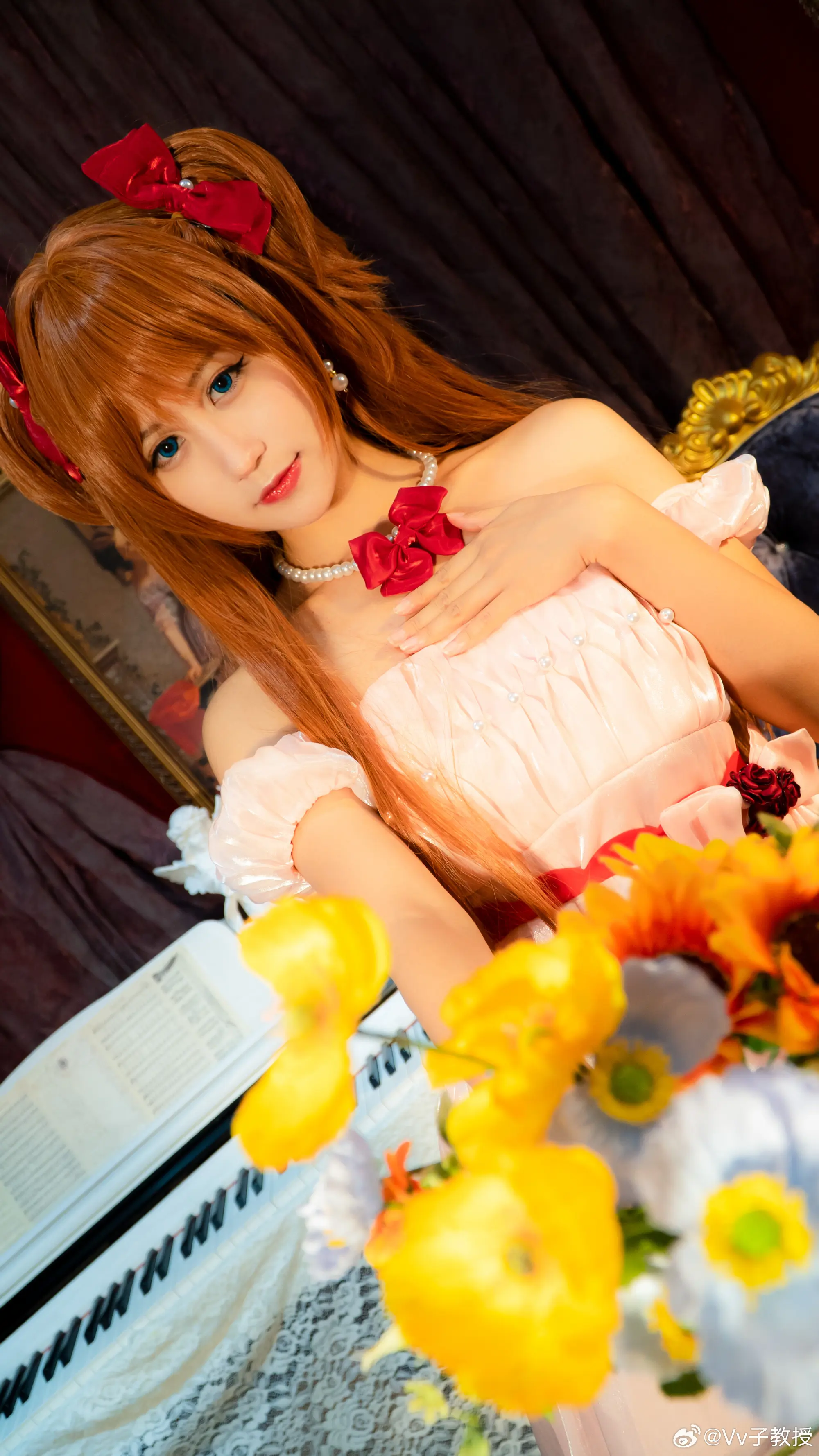 COSPLAY 新世纪福音战士 明日香@Vv子教授-公众号小姨ai