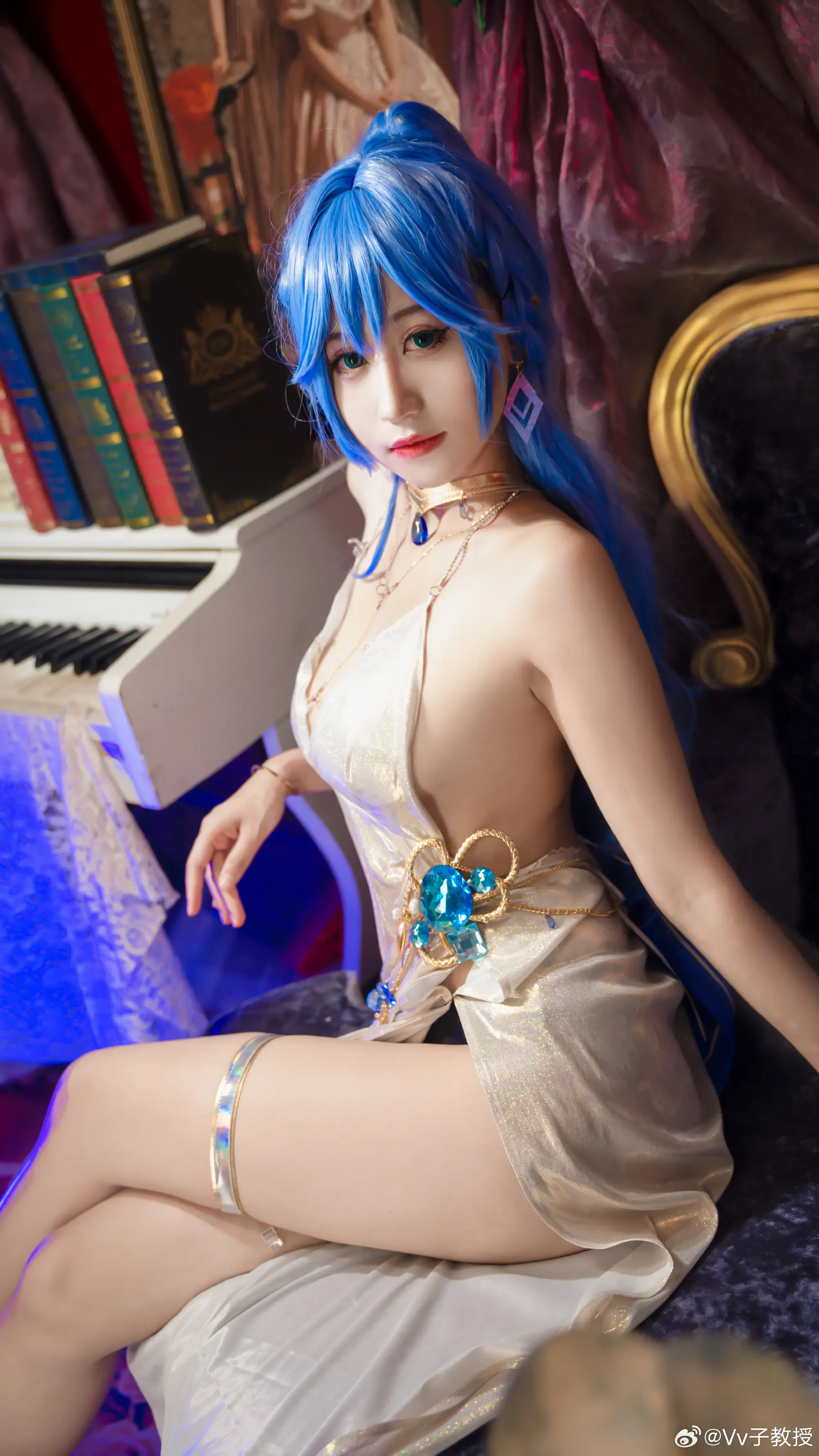 COSPLAY nikke:胜利女神 妮姬胜利女神@Vv子教授 COSPLAY-第3张