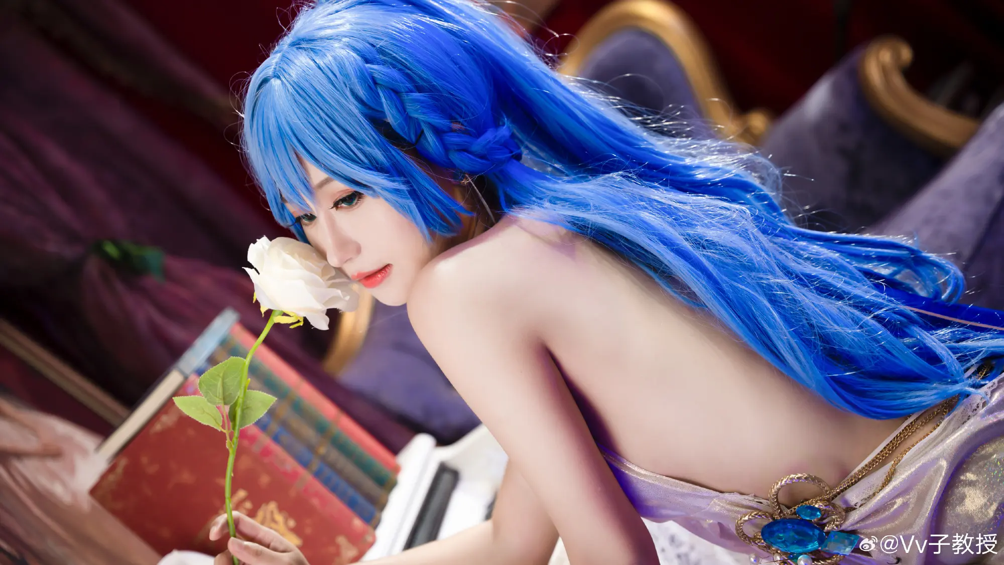 COSPLAY nikke:胜利女神 妮姬胜利女神@Vv子教授 COSPLAY-第6张
