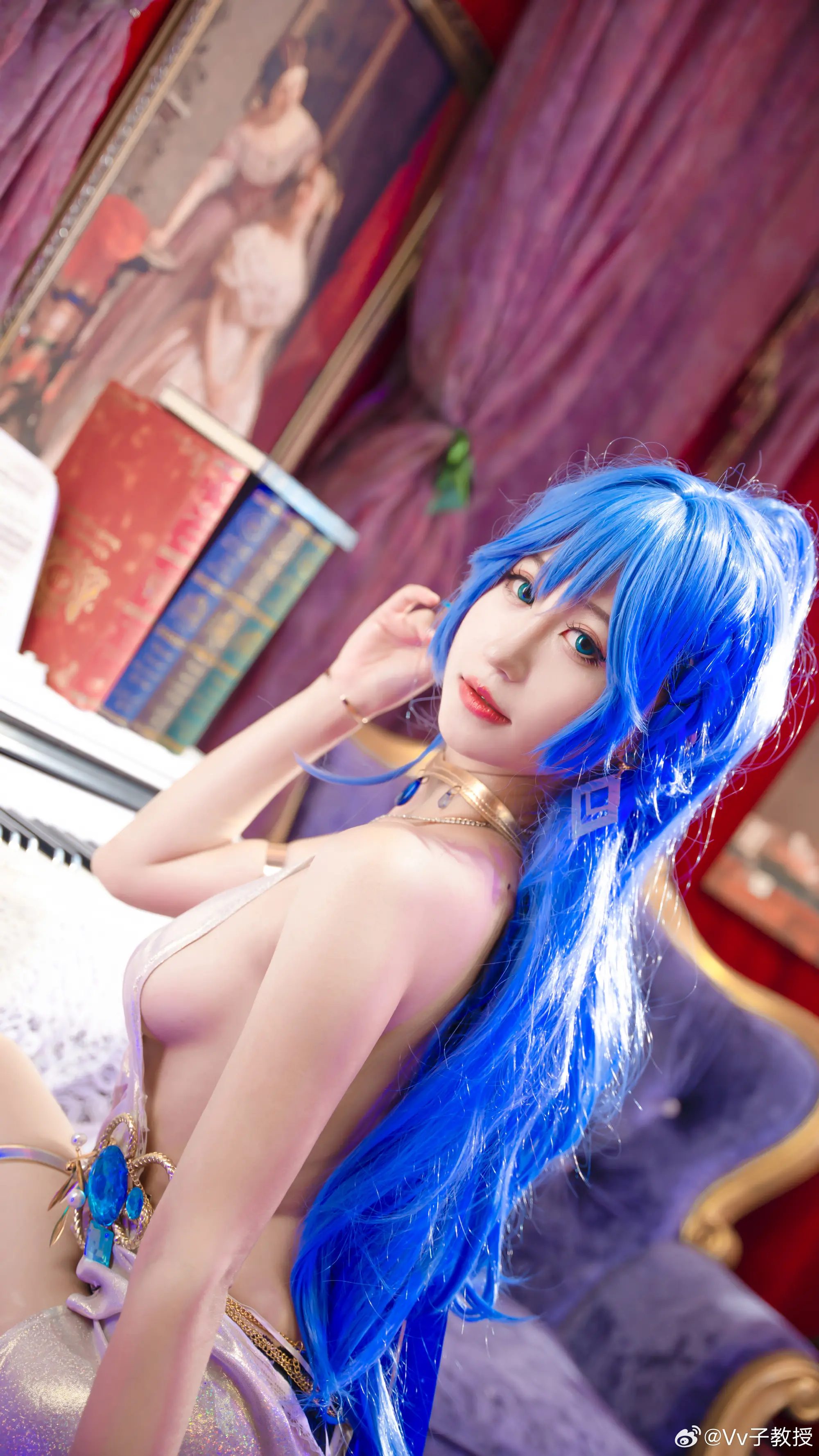 COSPLAY nikke:胜利女神 妮姬胜利女神@Vv子教授 COSPLAY-第9张