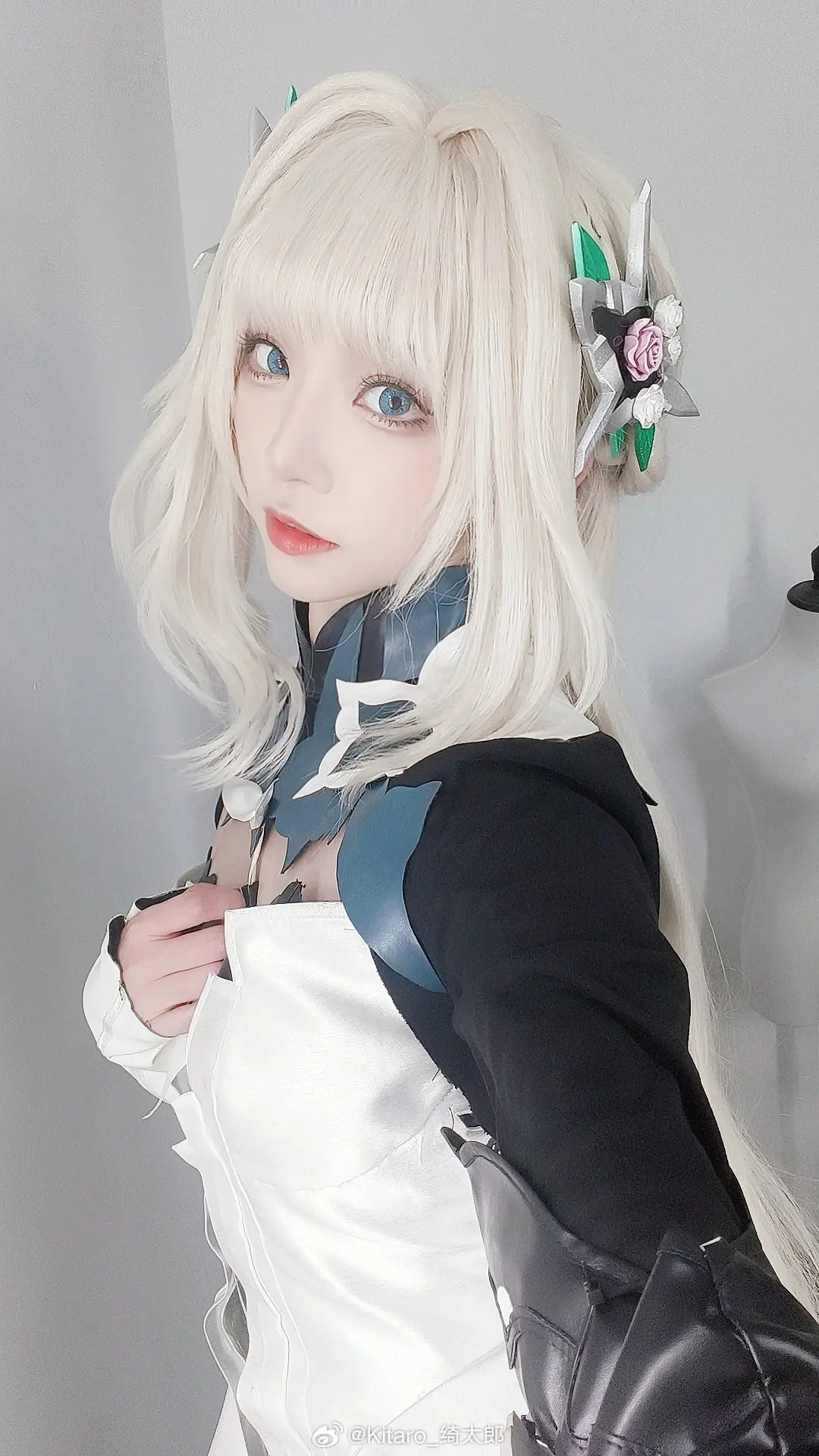 COSPLAY 严重削弱版本的战双白毛 ​​​ 战双帕弥什@Kitaro_绮太郎 COSPLAY-第3张