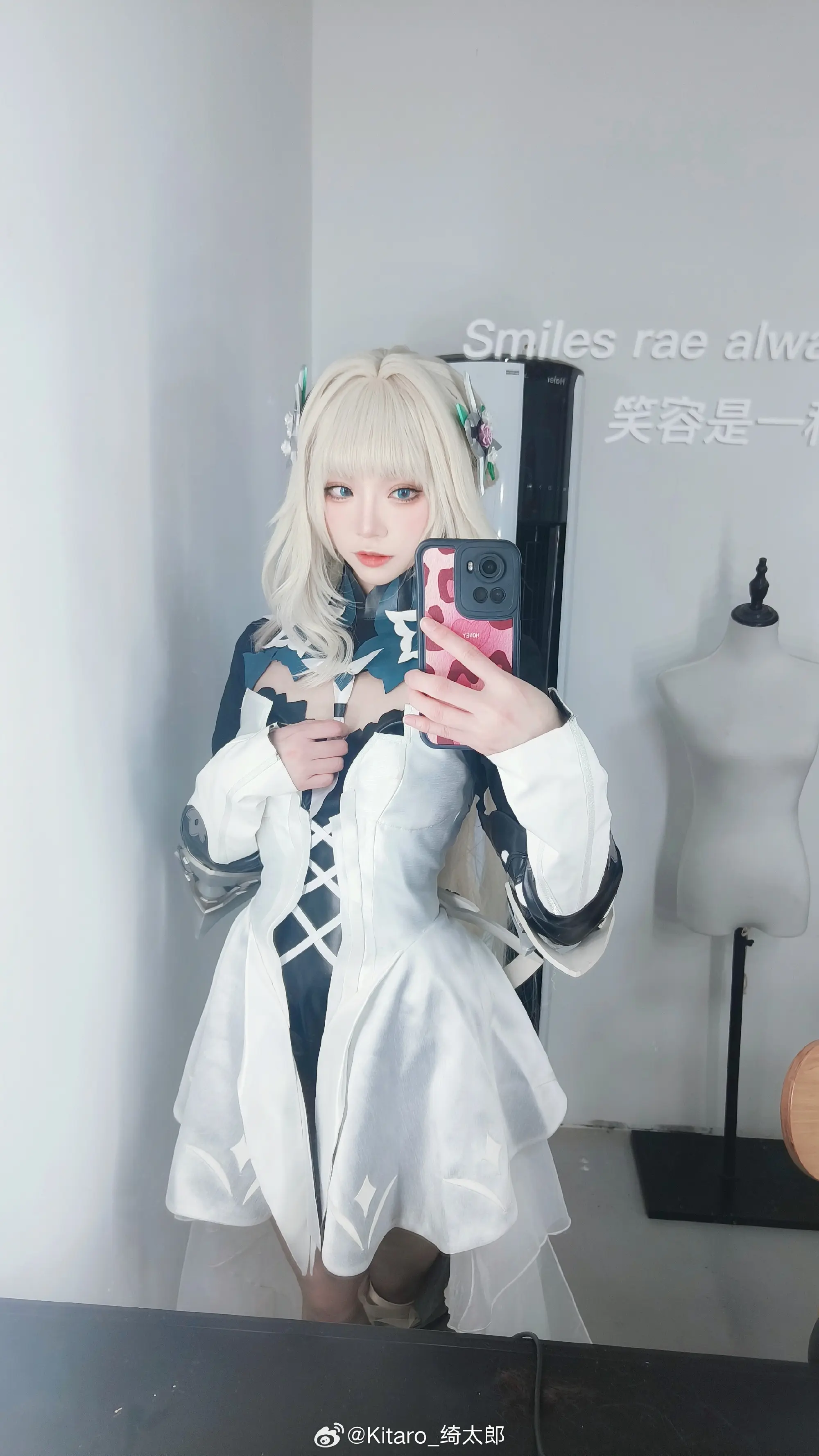 COSPLAY 严重削弱版本的战双白毛 ​​​ 战双帕弥什@Kitaro_绮太郎 COSPLAY-第5张