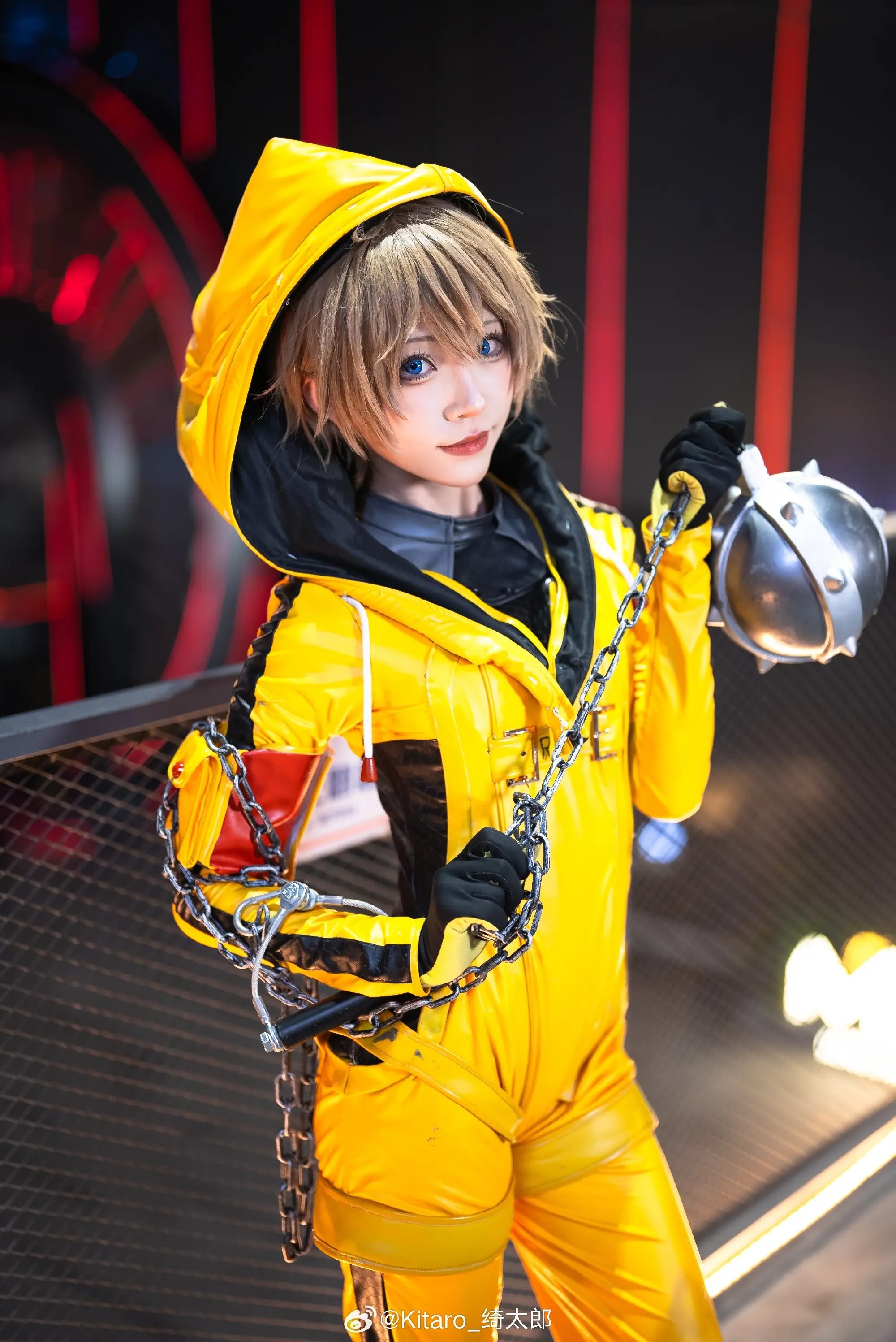 cosplay 女神异闻录夜幕魅影 新井素羽ver@Kitaro_绮太郎-公众号小姨ai