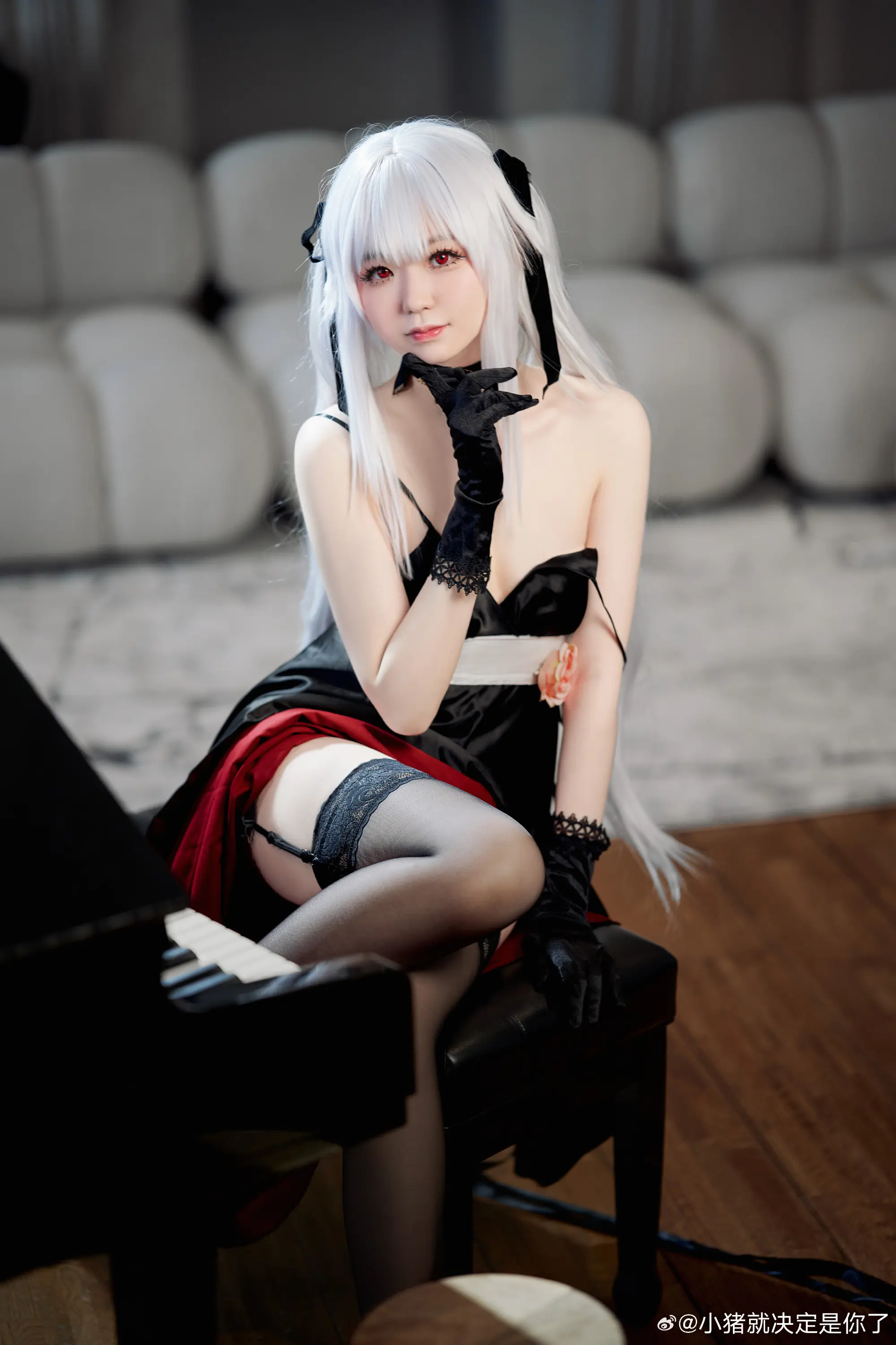 COSPLAY 美少女万华镜 篝之雾枝@小猪就决定是你了-公众号小姨ai