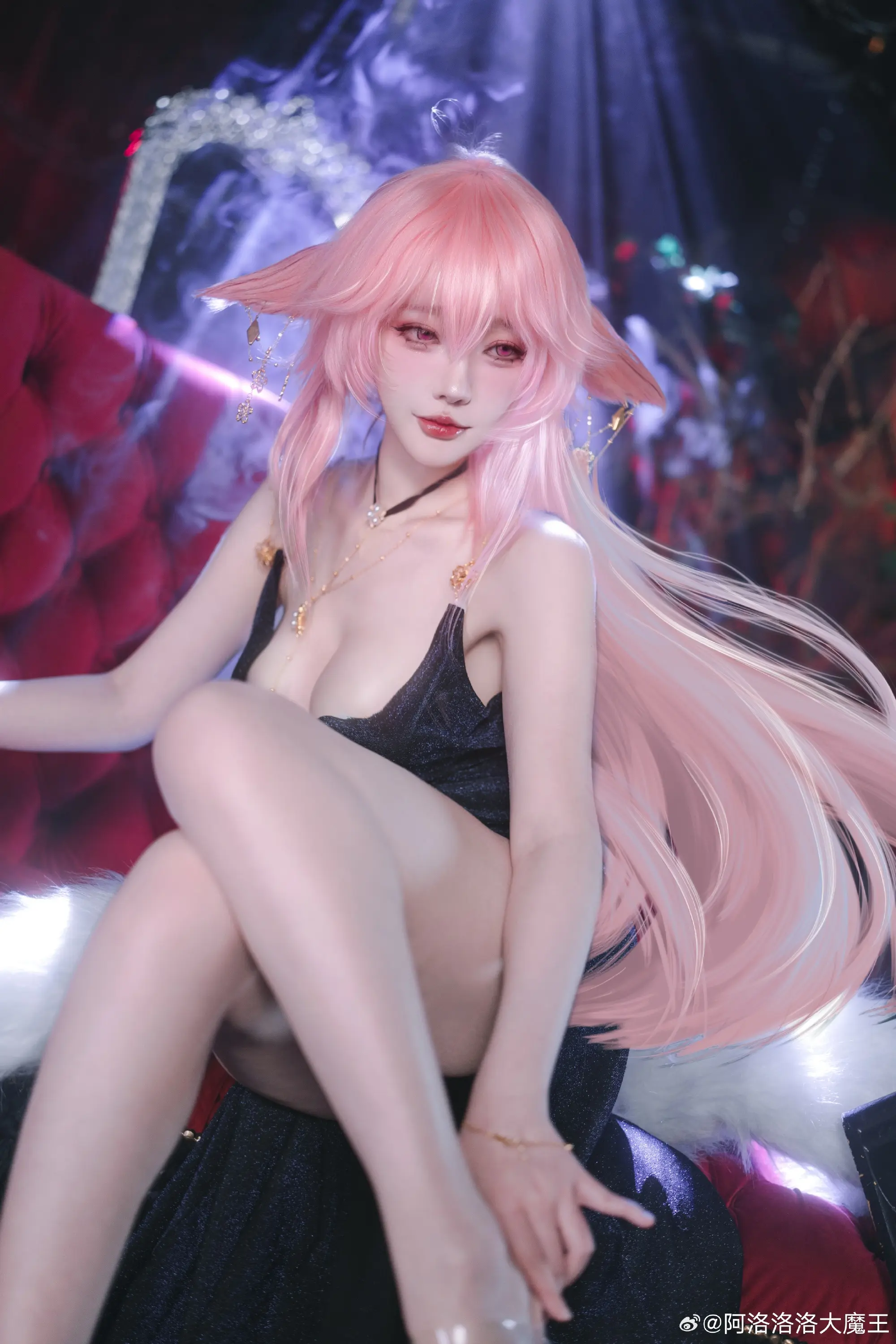 COSPLAY 神子！！我是神子的狗~！ 原神 八重神子 @阿洛洛洛大魔王-公众号小姨ai