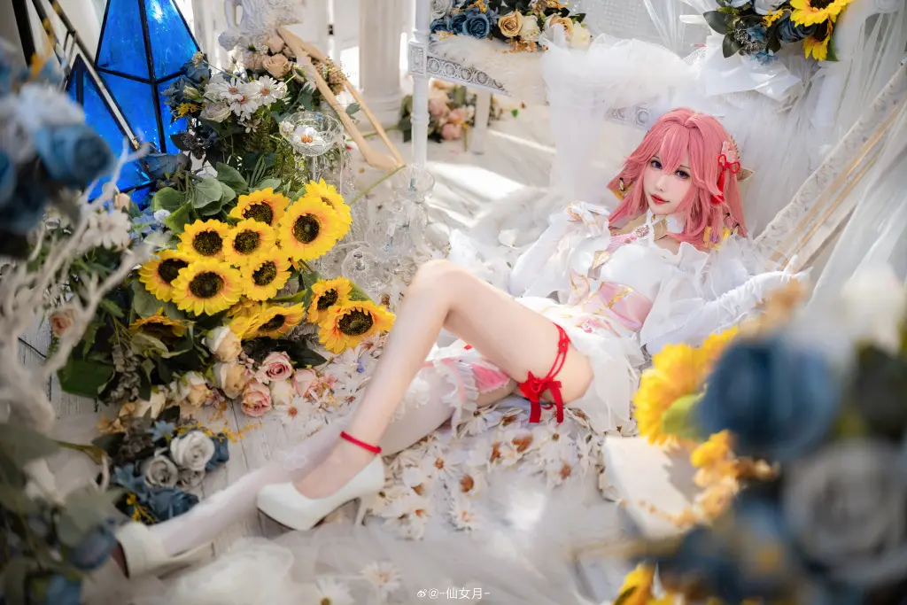 cosplay 今晚的月色如此清亮，不做些什么真是浪费。 原神 八重神子@-仙女月- COSPLAY-第8张