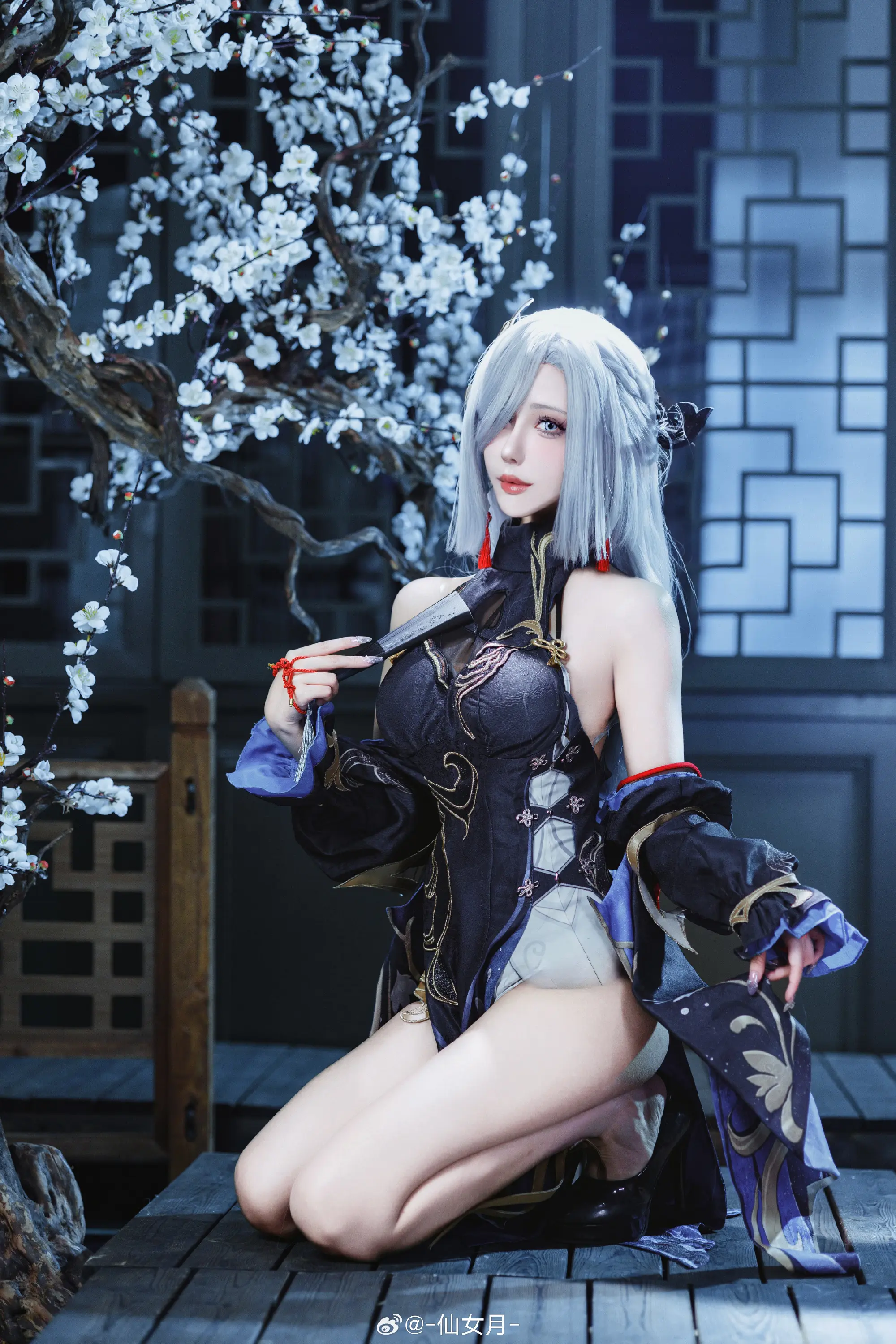 cosplay 原神 海灯节 申鹤@-仙女月- COSPLAY-第8张