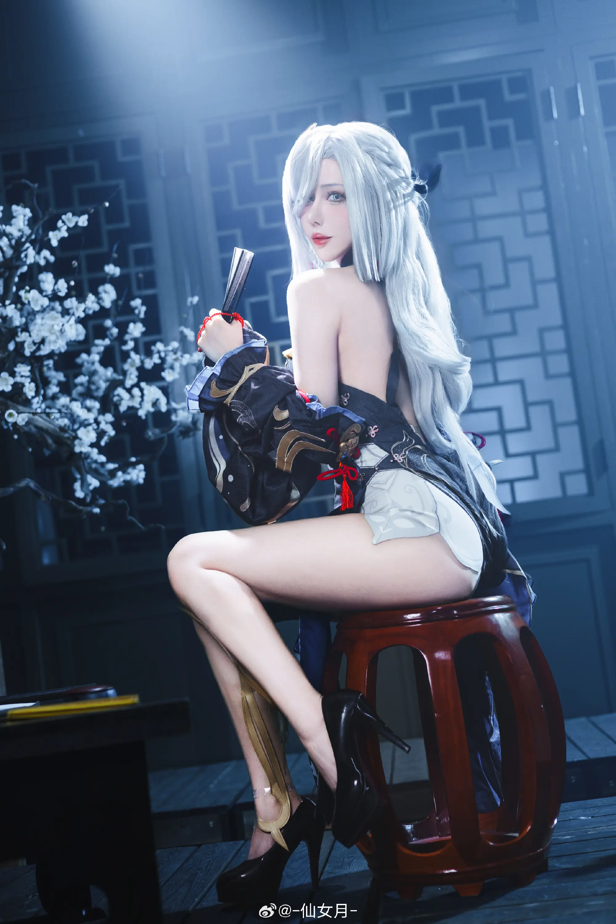 cosplay 原神 海灯节 申鹤@-仙女月- COSPLAY-第9张