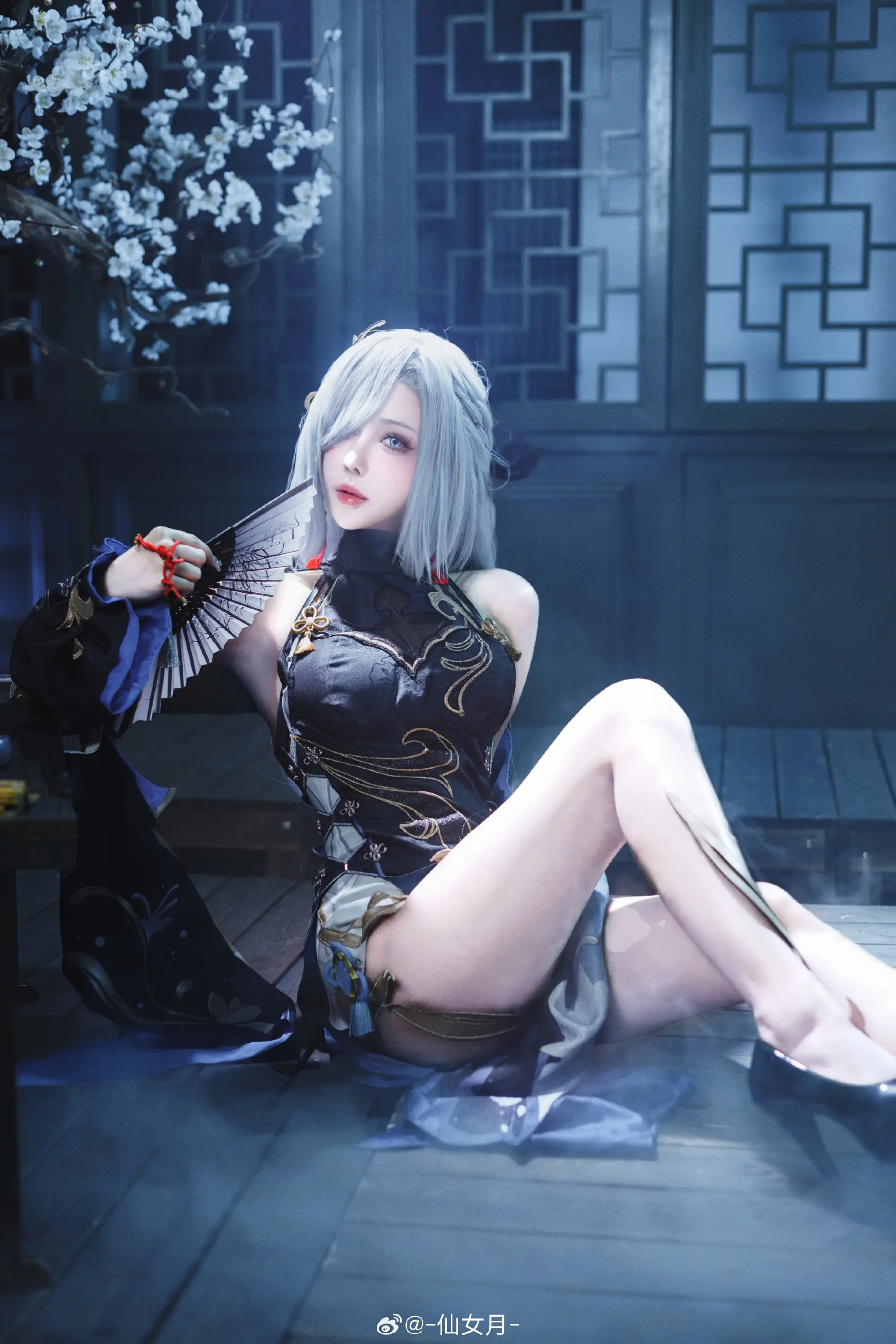cosplay 原神 海灯节 申鹤@-仙女月- COSPLAY-第4张