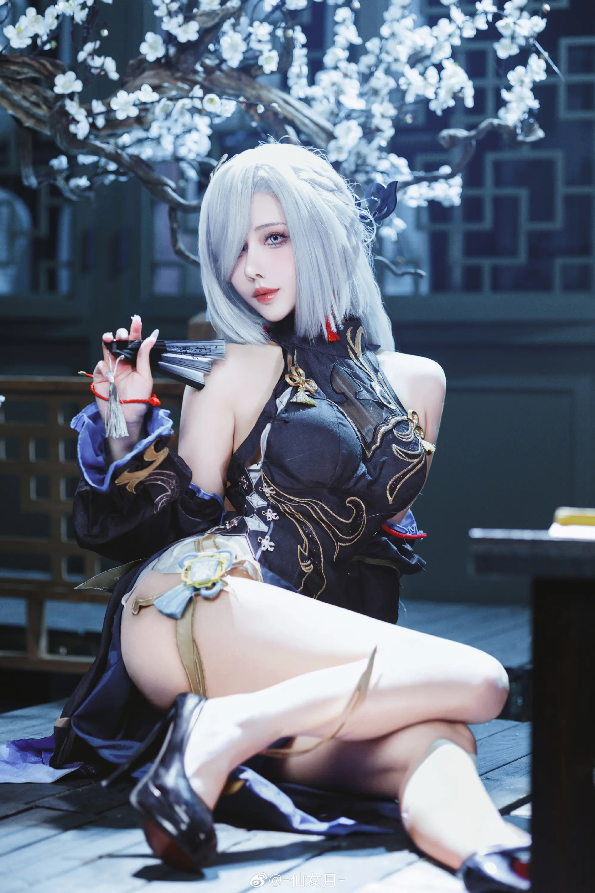 cosplay 原神 海灯节 申鹤@-仙女月- COSPLAY-第11张