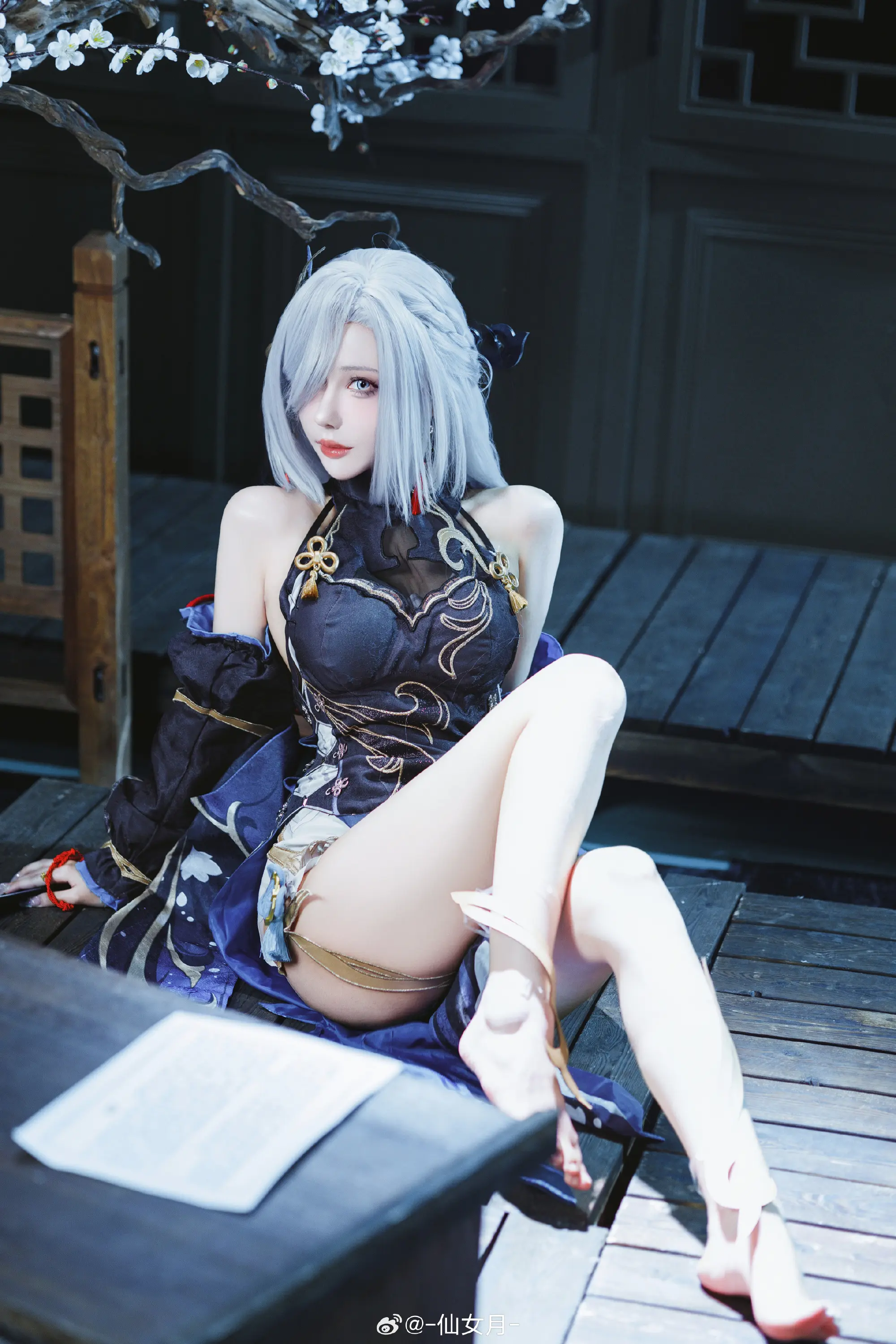 cosplay 原神 海灯节 申鹤@-仙女月- COSPLAY-第10张