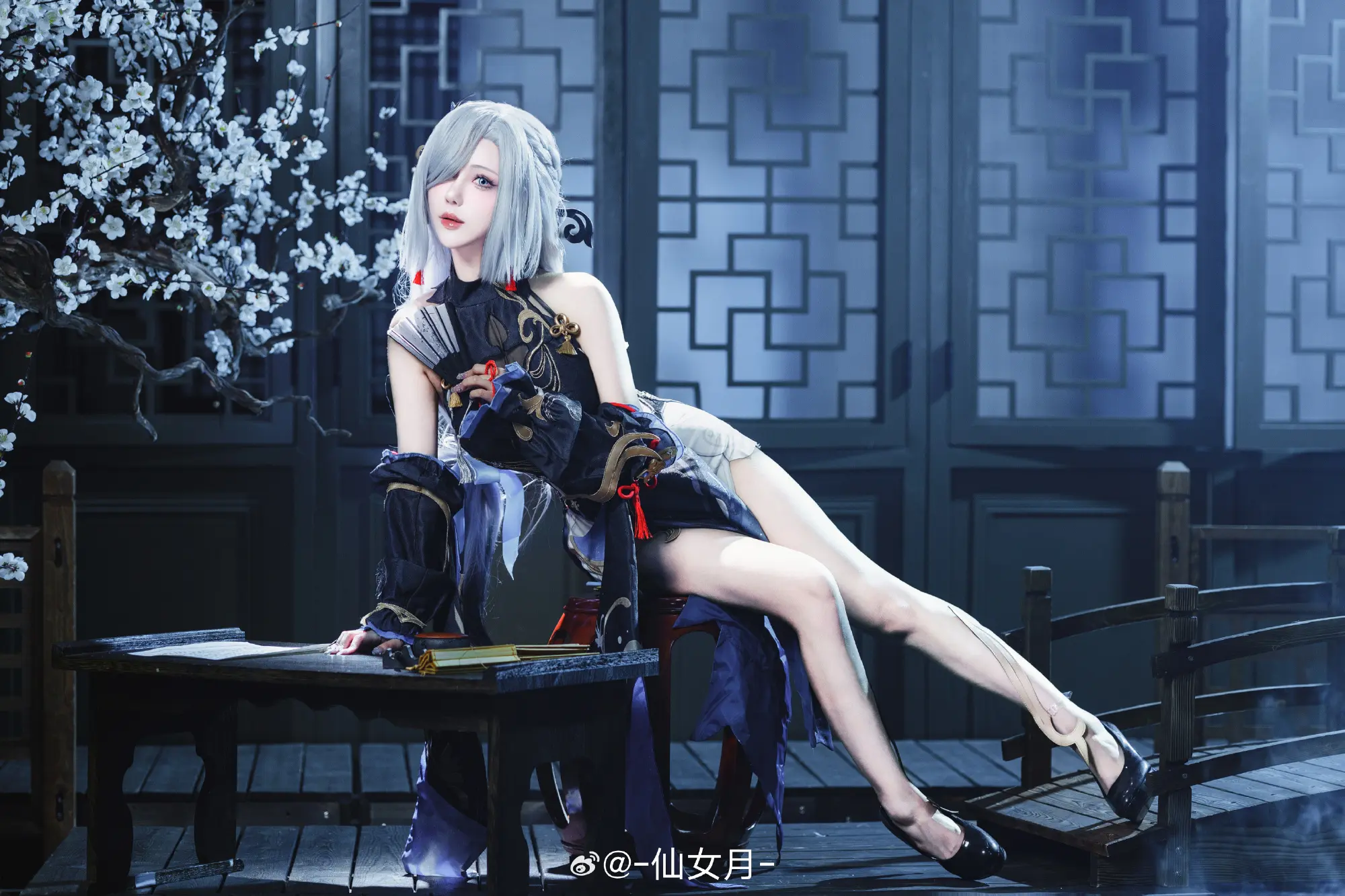 cosplay 原神 海灯节 申鹤@-仙女月- COSPLAY-第5张
