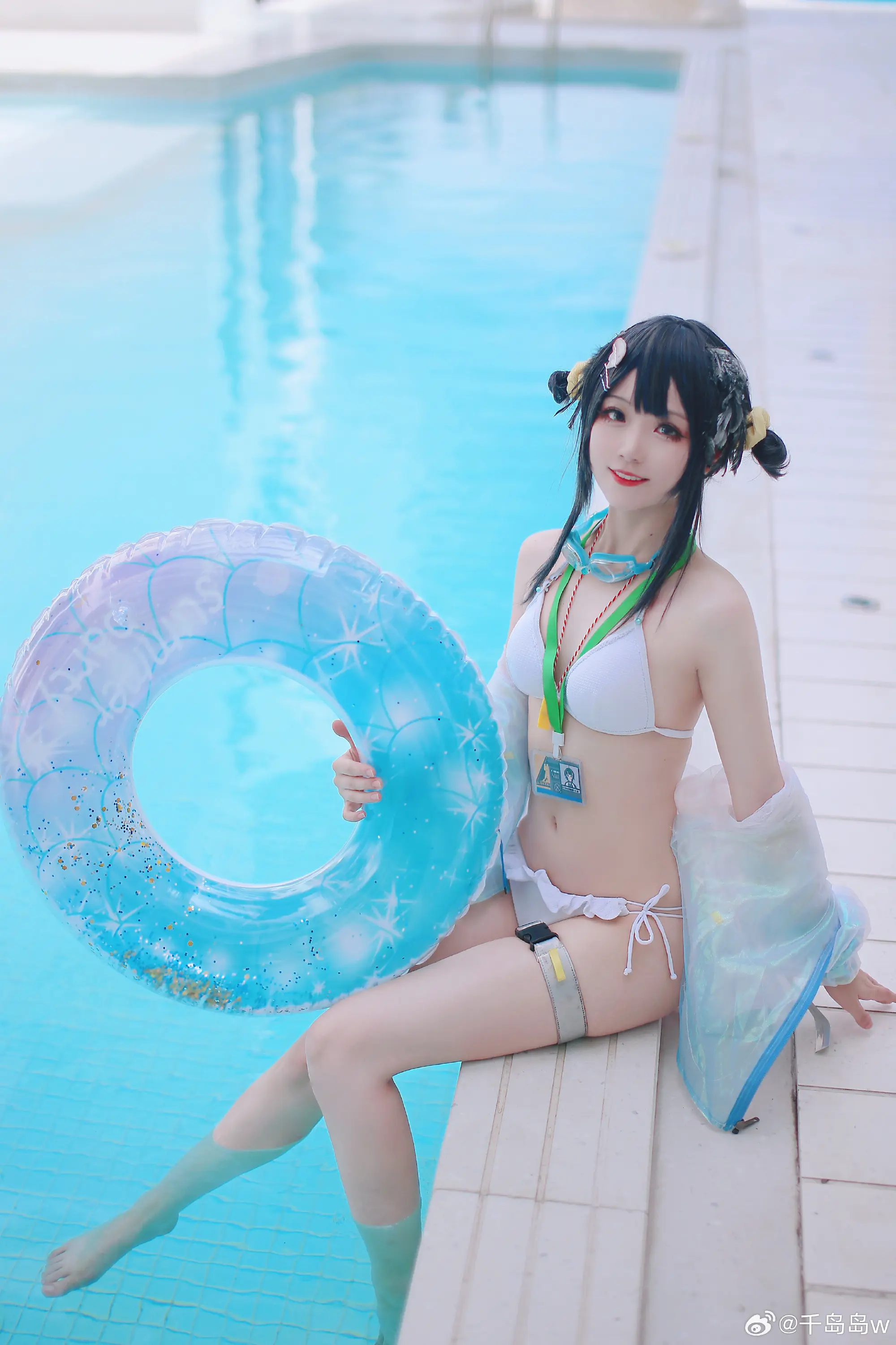 「珊瑚海岸/CoralCoast」夏卉系列 明日方舟 羽毛笔@千岛岛w-公众号小姨ai