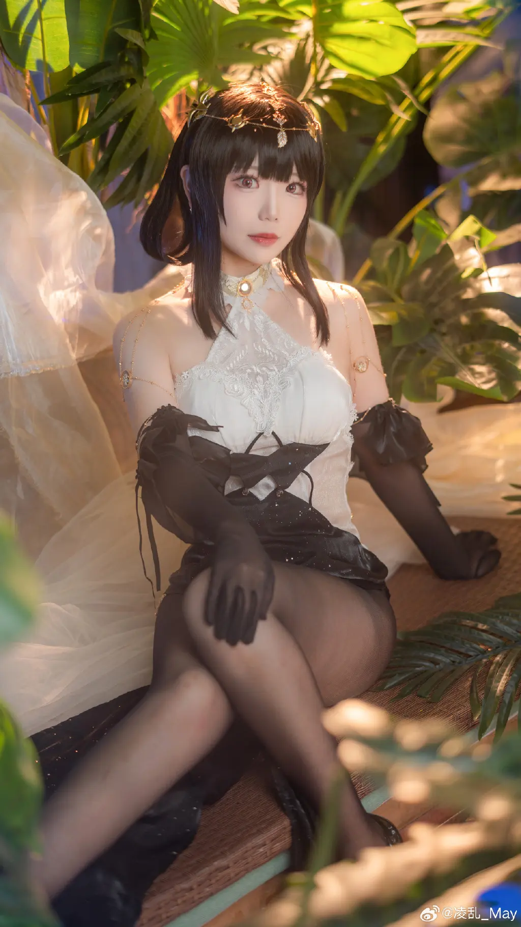 COSPLAY 乘兴而来，兴尽而归。平时里繁杂的事务考虑多了，这种时候就该放空思绪单纯享受~ 镇海-潋滟水色@凌乱_May COSPLAY-第4张