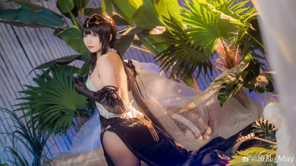 COSPLAY 乘兴而来，兴尽而归。平时里繁杂的事务考虑多了，这种时候就该放空思绪单纯享受~ 镇海-潋滟水色@凌乱_May COSPLAY-第9张