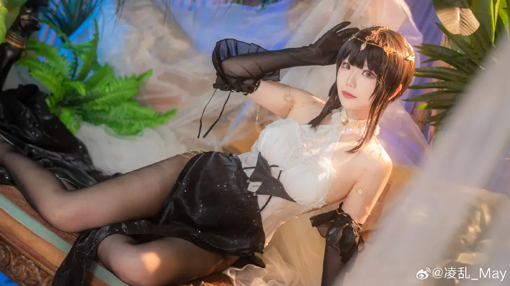 COSPLAY 乘兴而来，兴尽而归。平时里繁杂的事务考虑多了，这种时候就该放空思绪单纯享受~ 镇海-潋滟水色@凌乱_May COSPLAY-第7张
