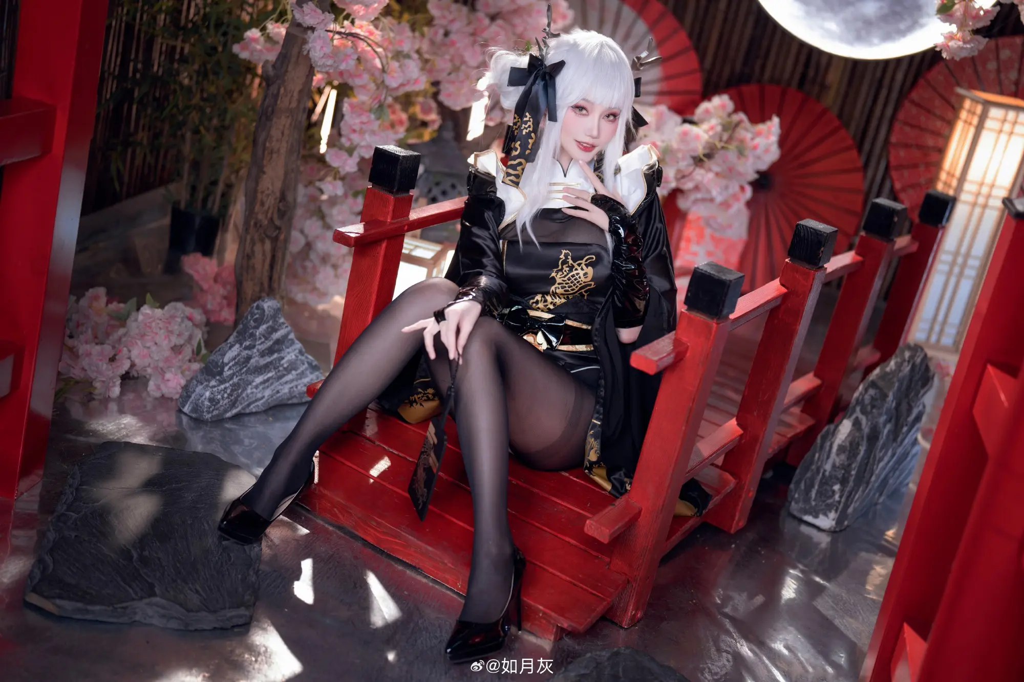 COSPLAY Nikke:胜利女神 白兔@如月灰 COSPLAY-第4张