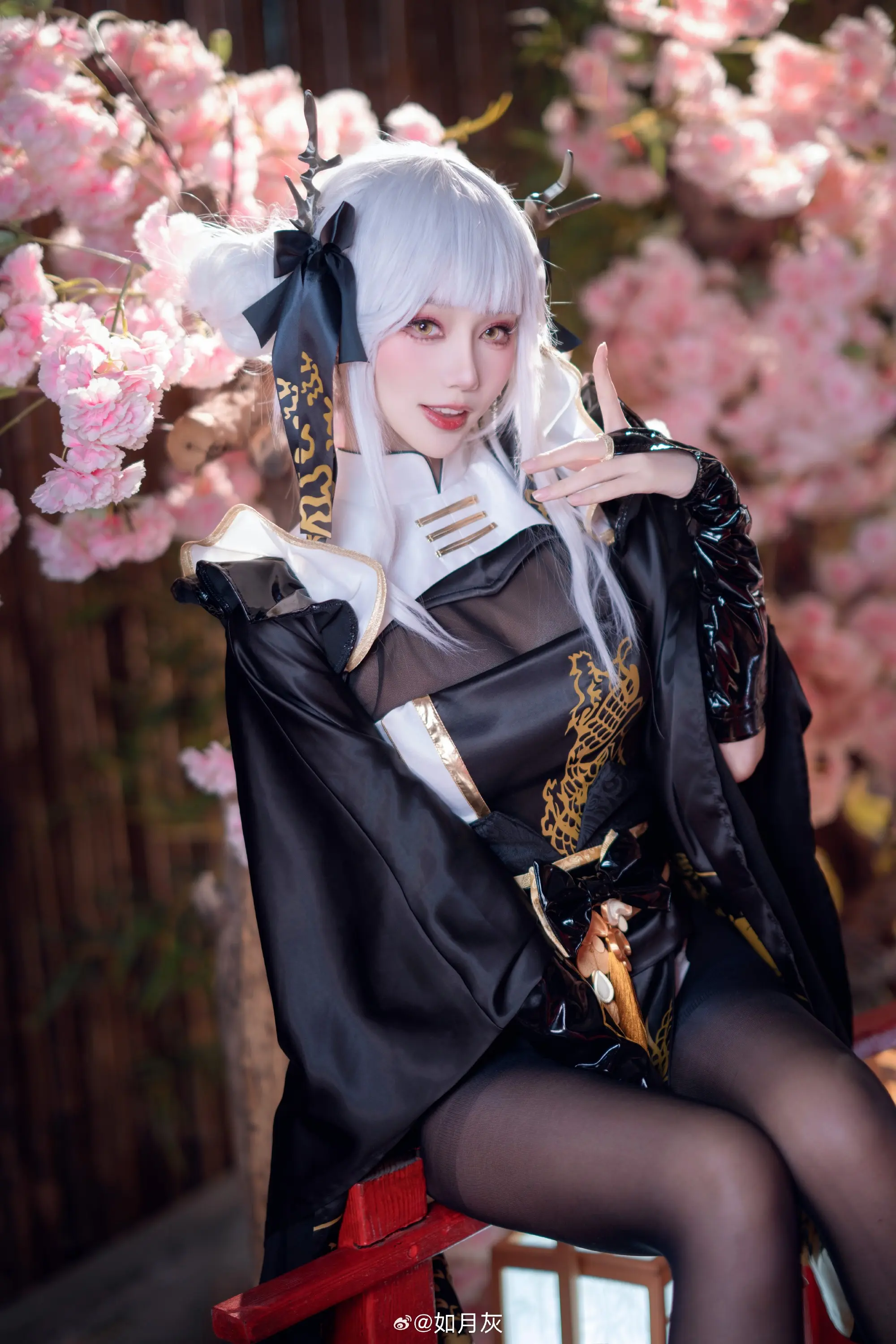 COSPLAY Nikke:胜利女神 白兔@如月灰-公众号小姨ai