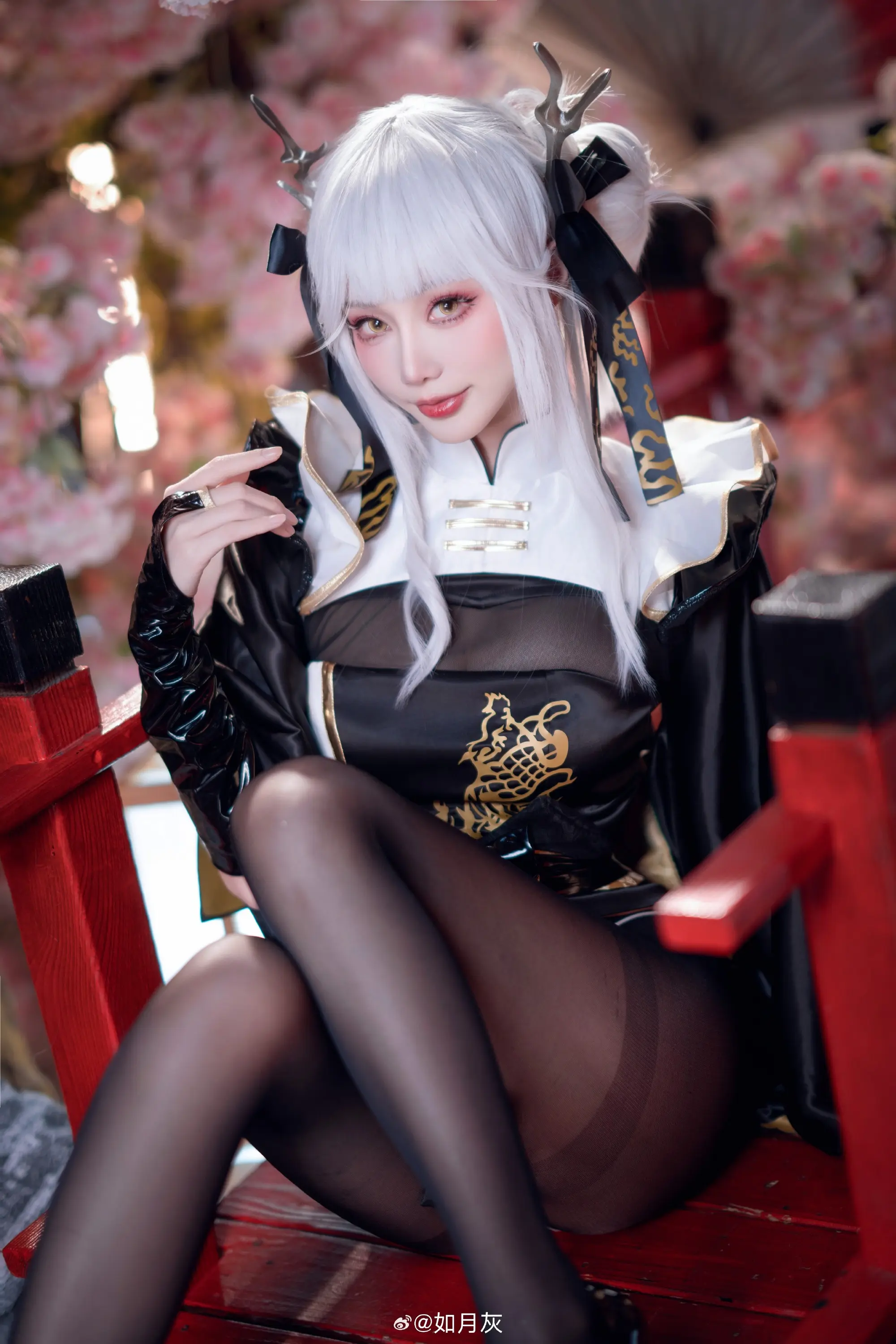COSPLAY Nikke:胜利女神 白兔@如月灰 COSPLAY-第8张