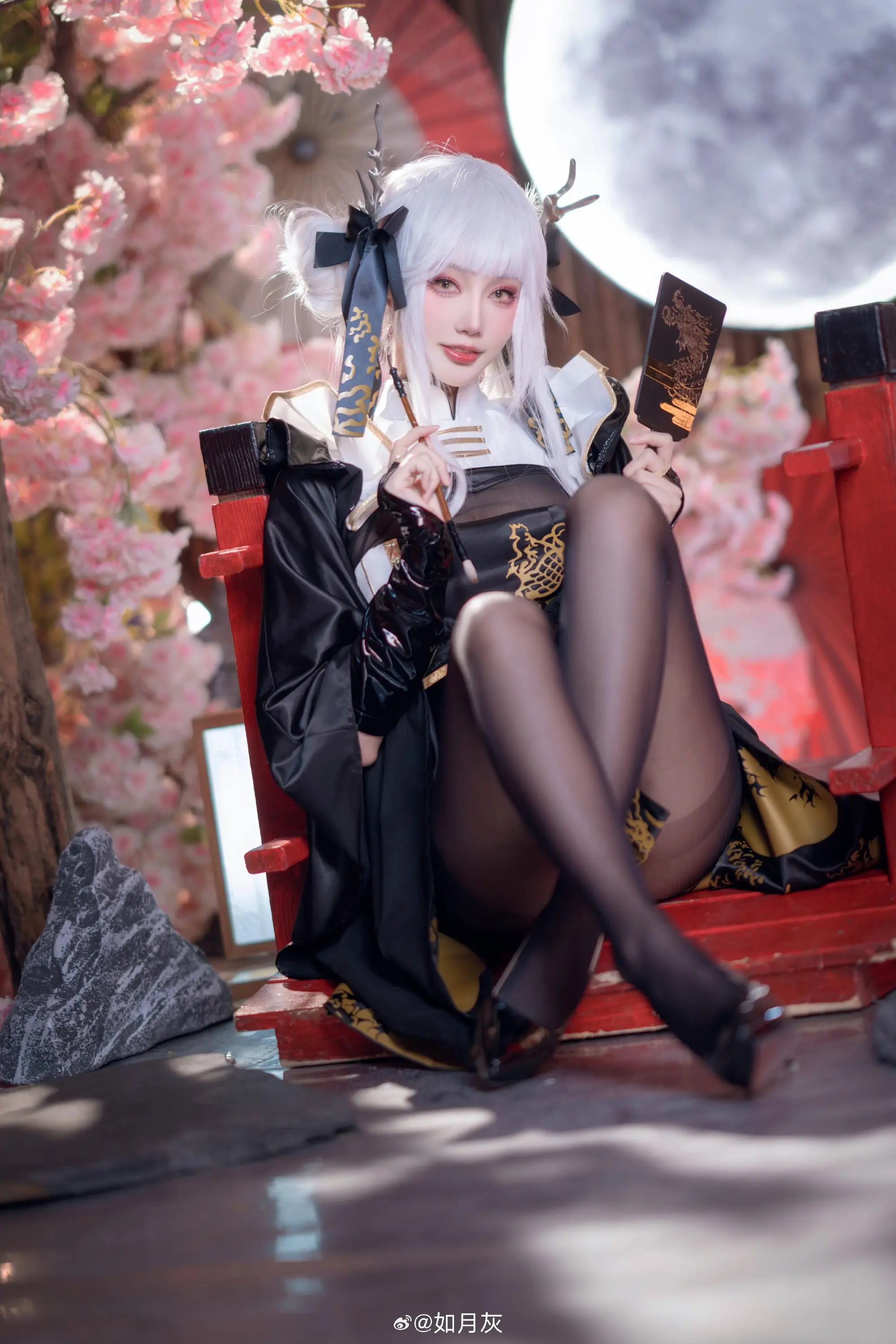 COSPLAY Nikke:胜利女神 白兔@如月灰 COSPLAY-第5张