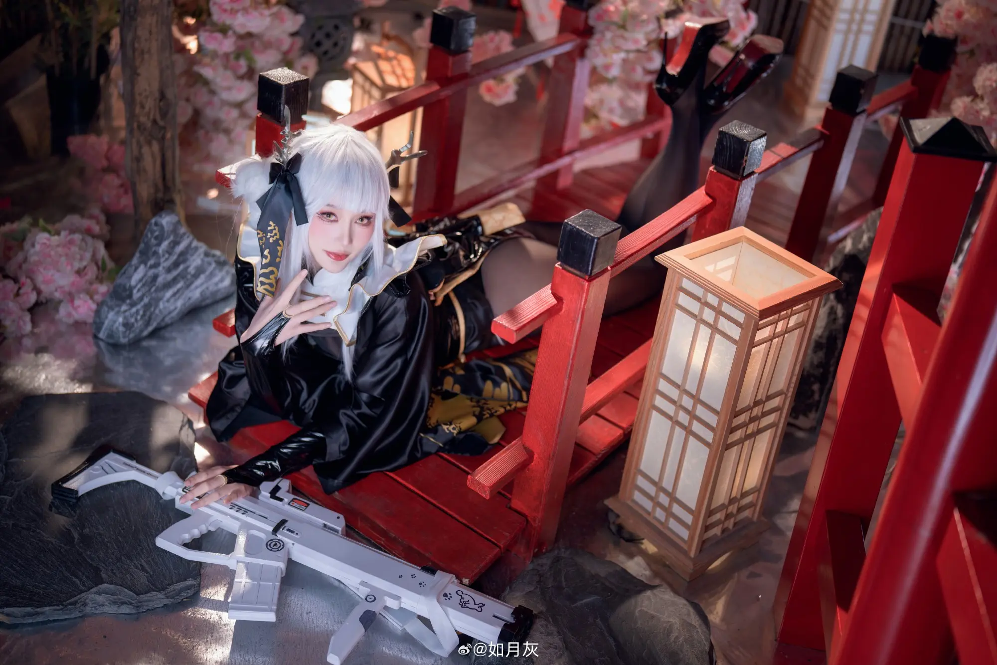 COSPLAY Nikke:胜利女神 白兔@如月灰 COSPLAY-第6张