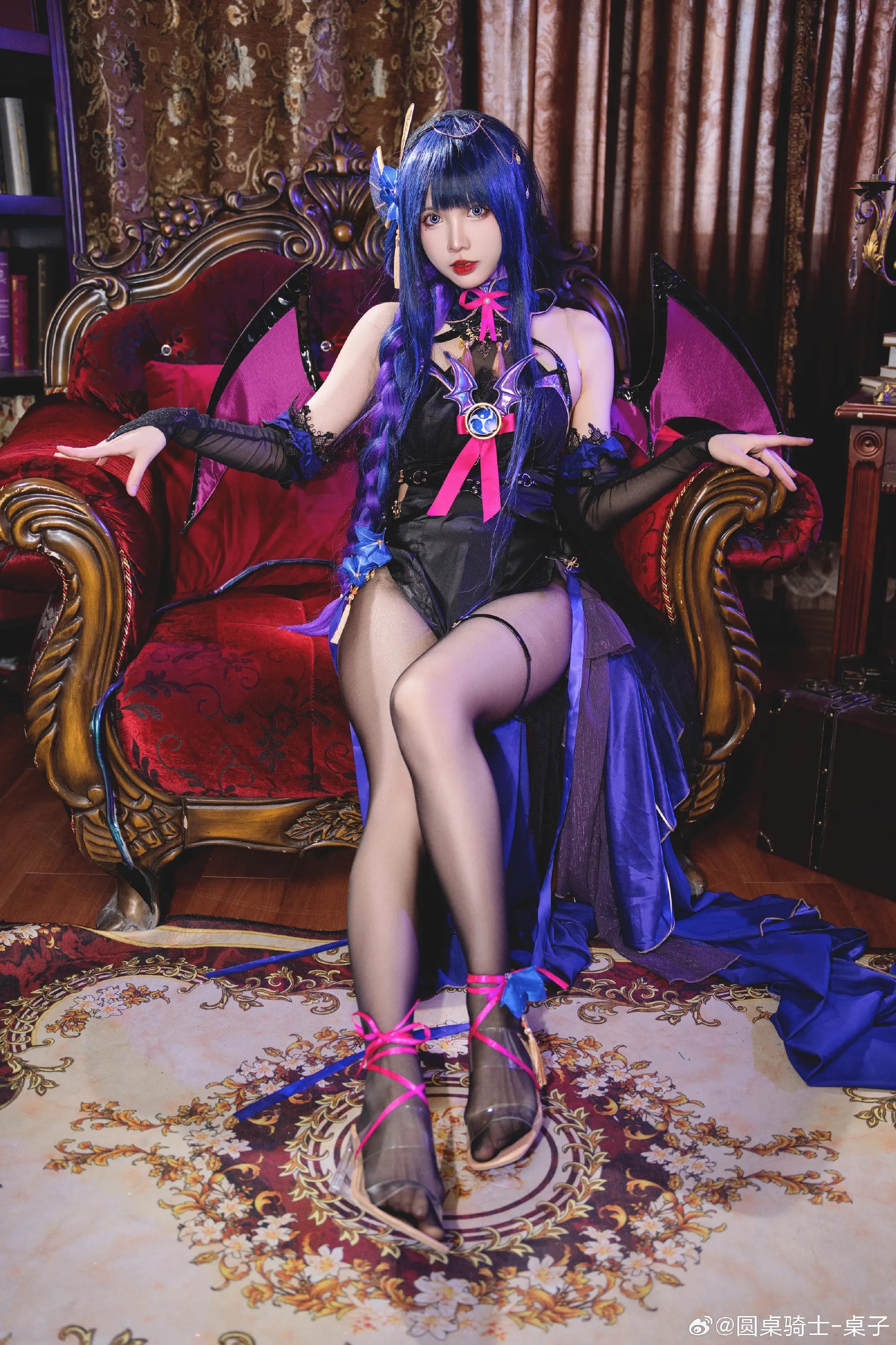 COSPLAY 原神cos 雷电将军@挽希- COSPLAY-第9张