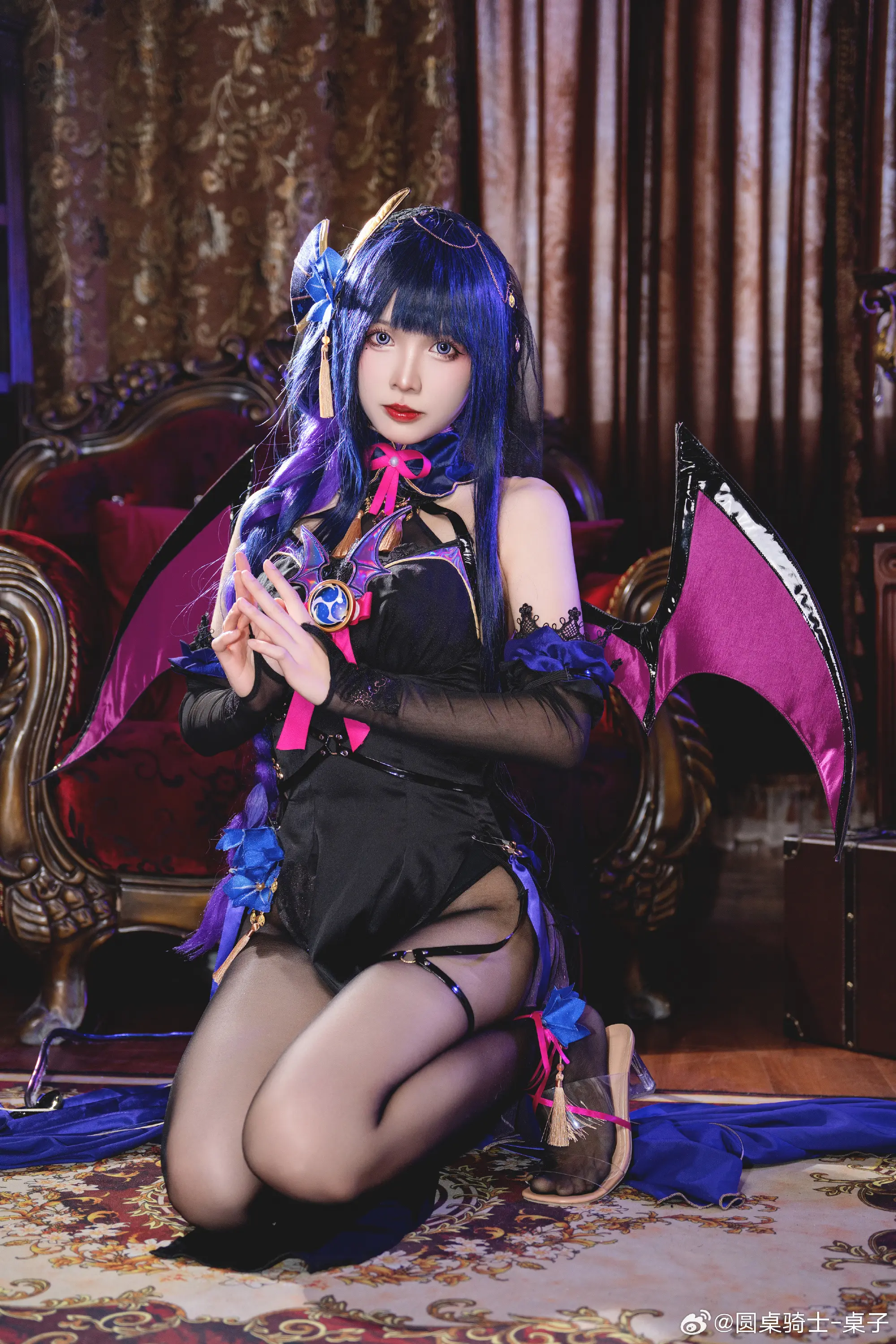 COSPLAY 原神cos 雷电将军@挽希- COSPLAY-第4张