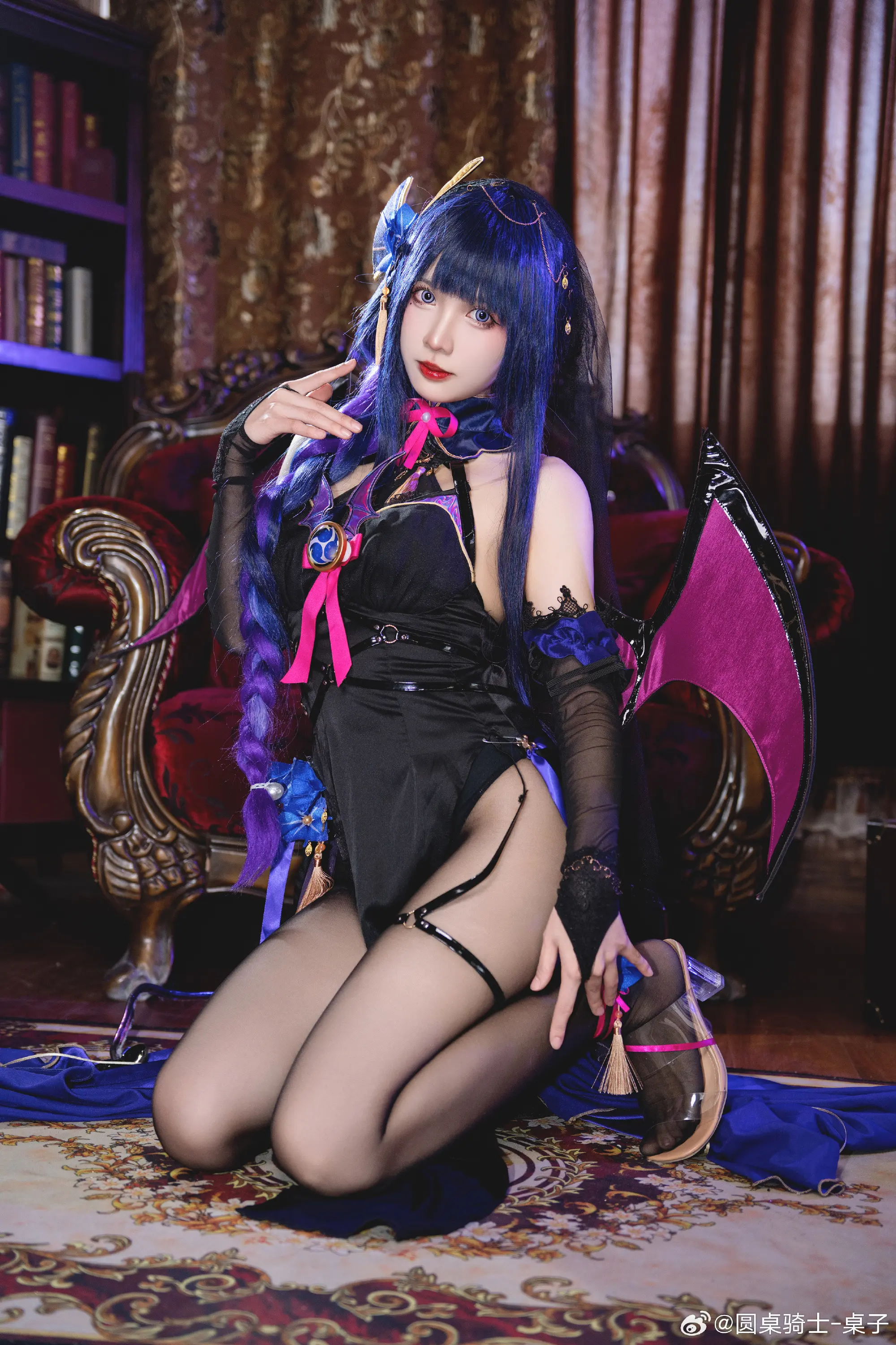 COSPLAY 原神cos 雷电将军@挽希--公众号小姨ai