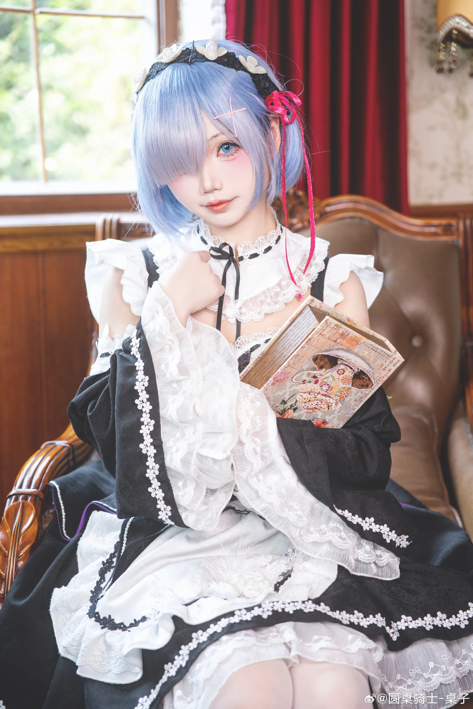 cosplay RE0 蕾姆@SASA小麋鹿 COSPLAY-第2张