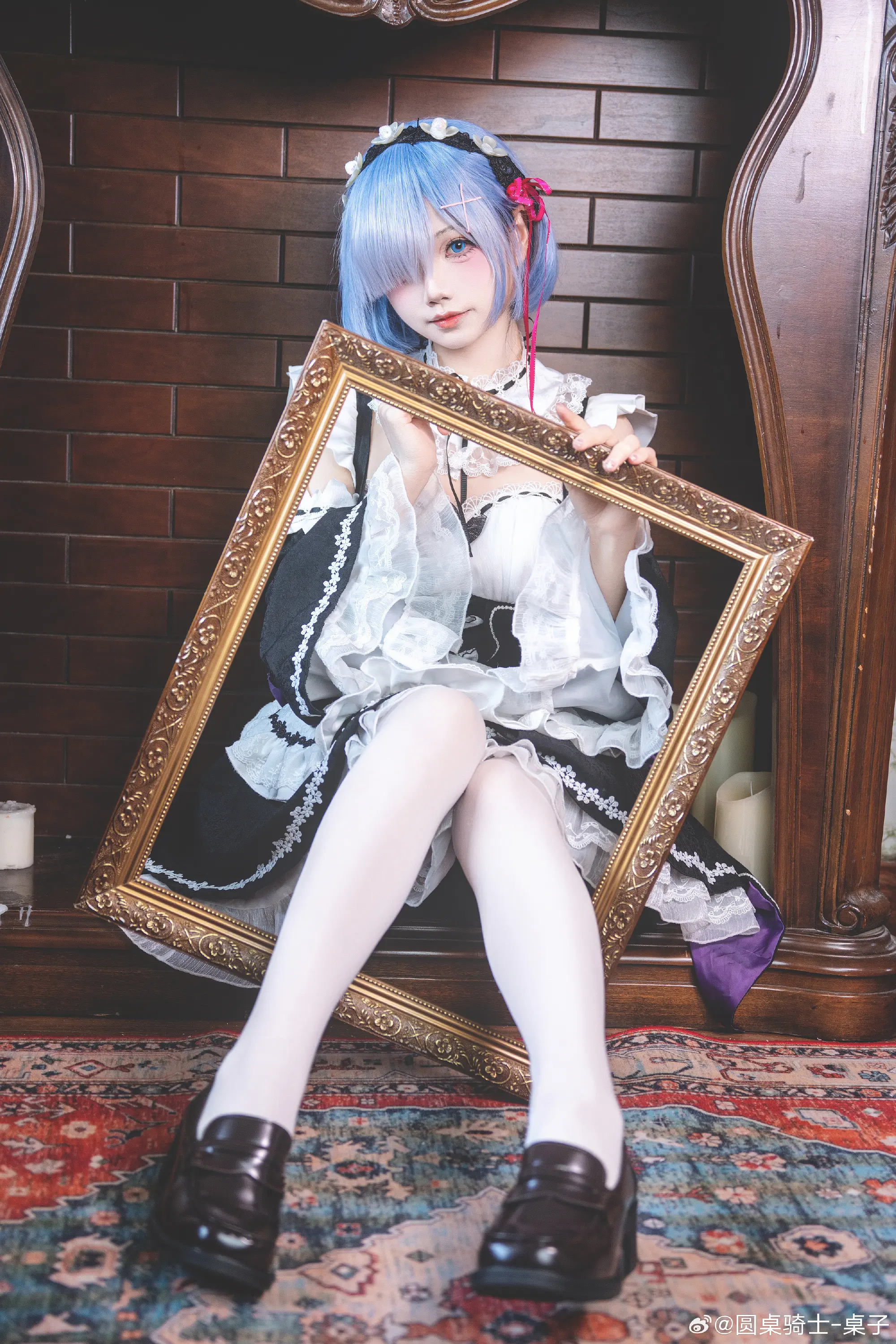 cosplay RE0 蕾姆@SASA小麋鹿 COSPLAY-第3张