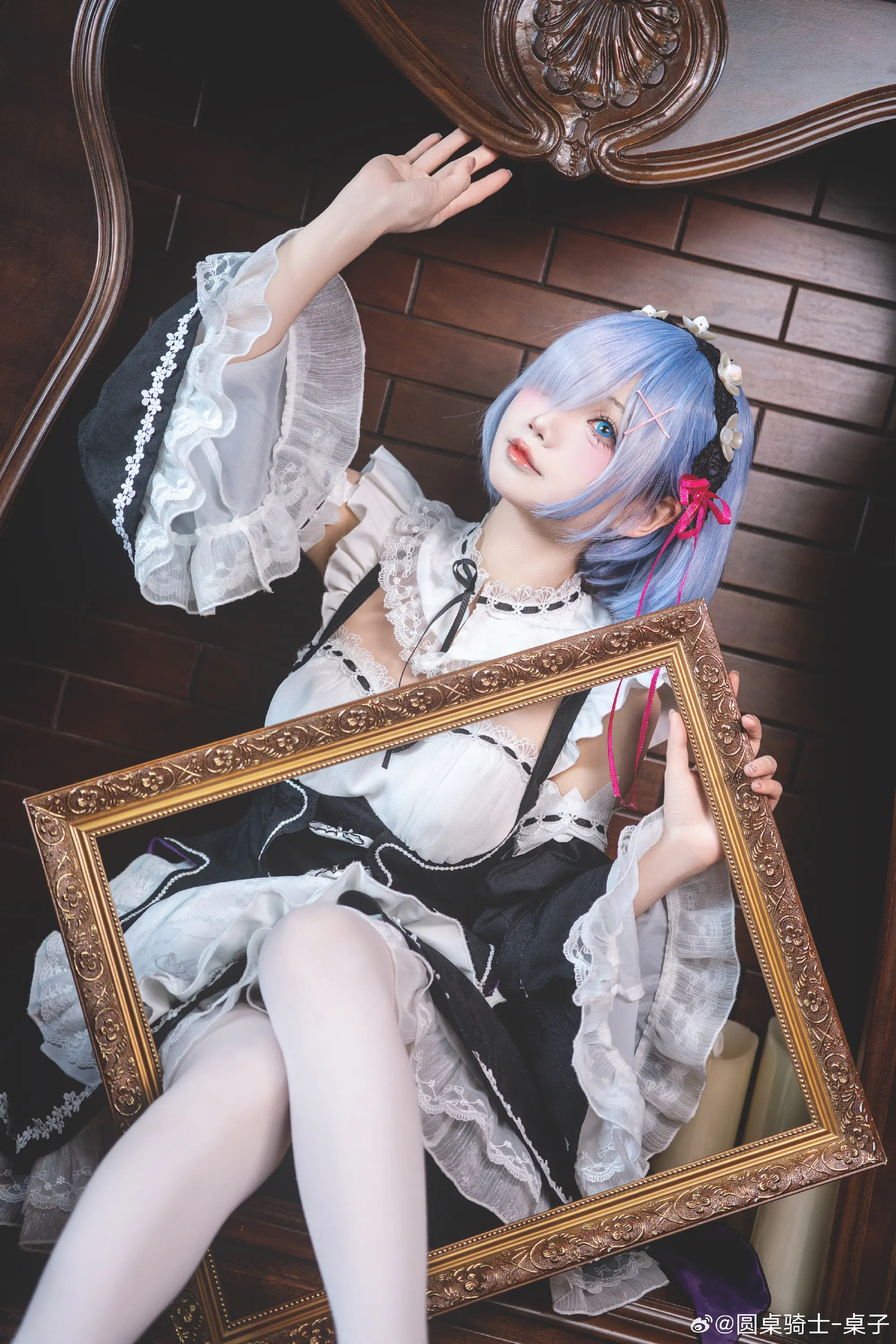 cosplay RE0 蕾姆@SASA小麋鹿 COSPLAY-第5张