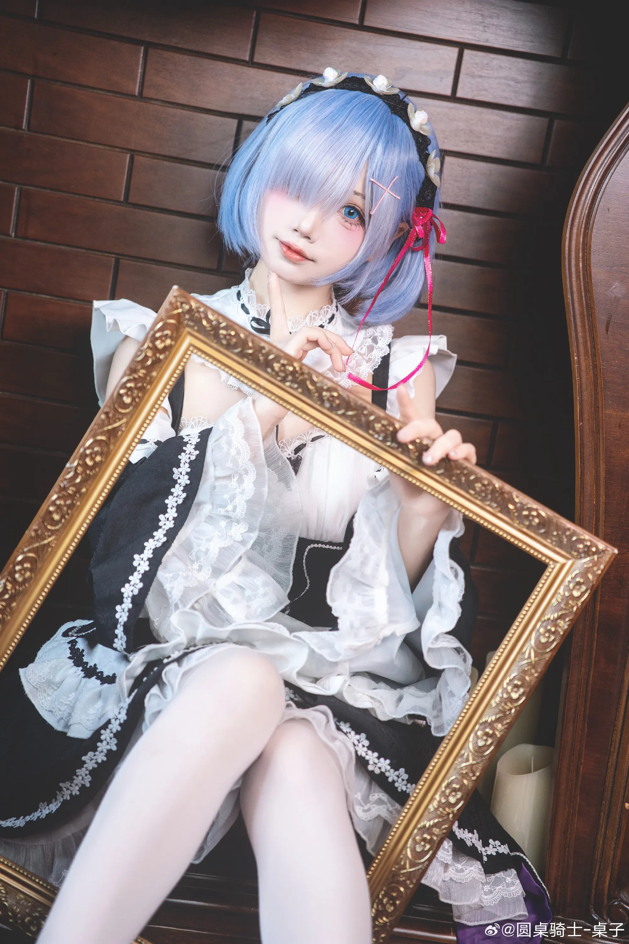 cosplay RE0 蕾姆@SASA小麋鹿 COSPLAY-第6张