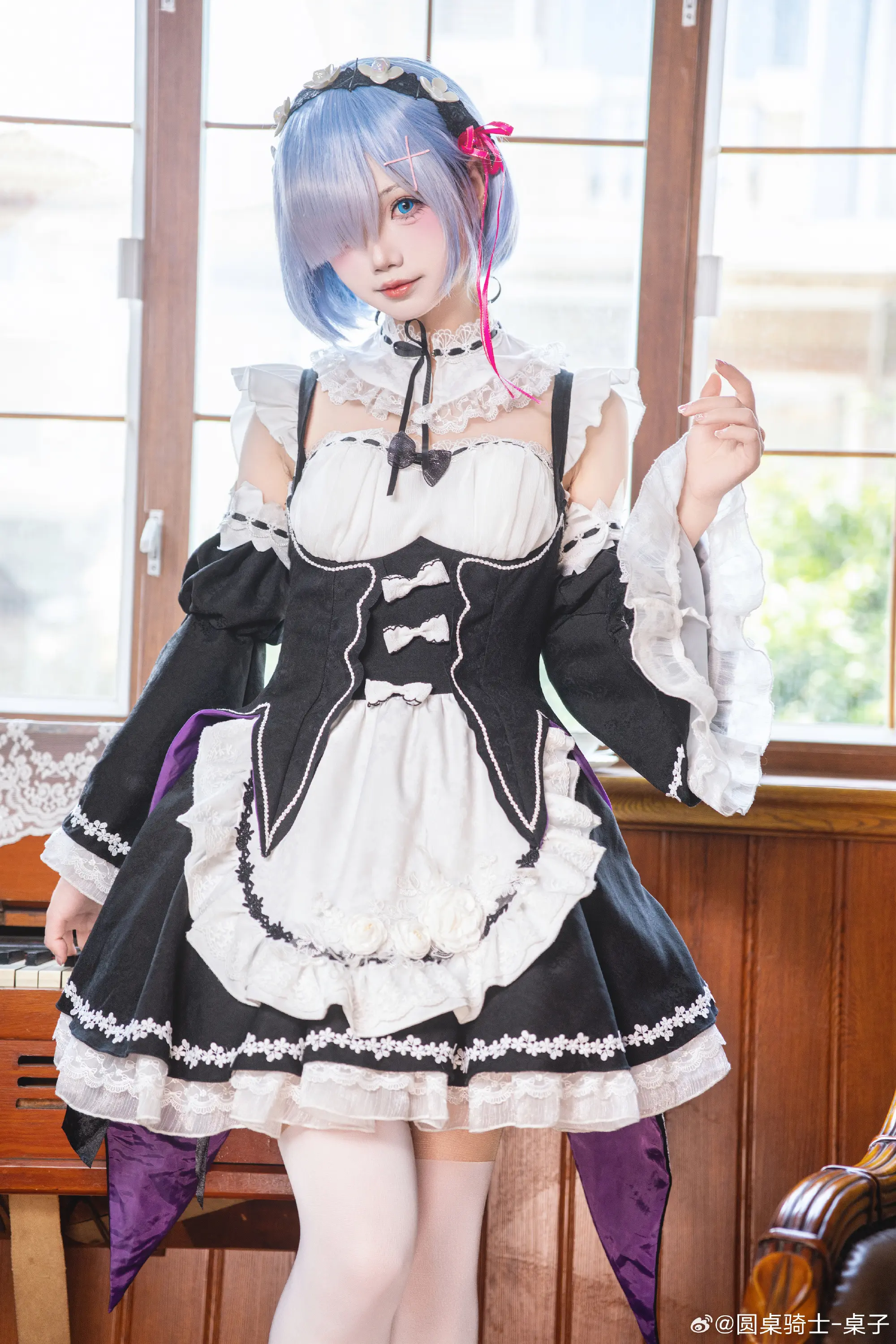 cosplay RE0 蕾姆@SASA小麋鹿 COSPLAY-第10张