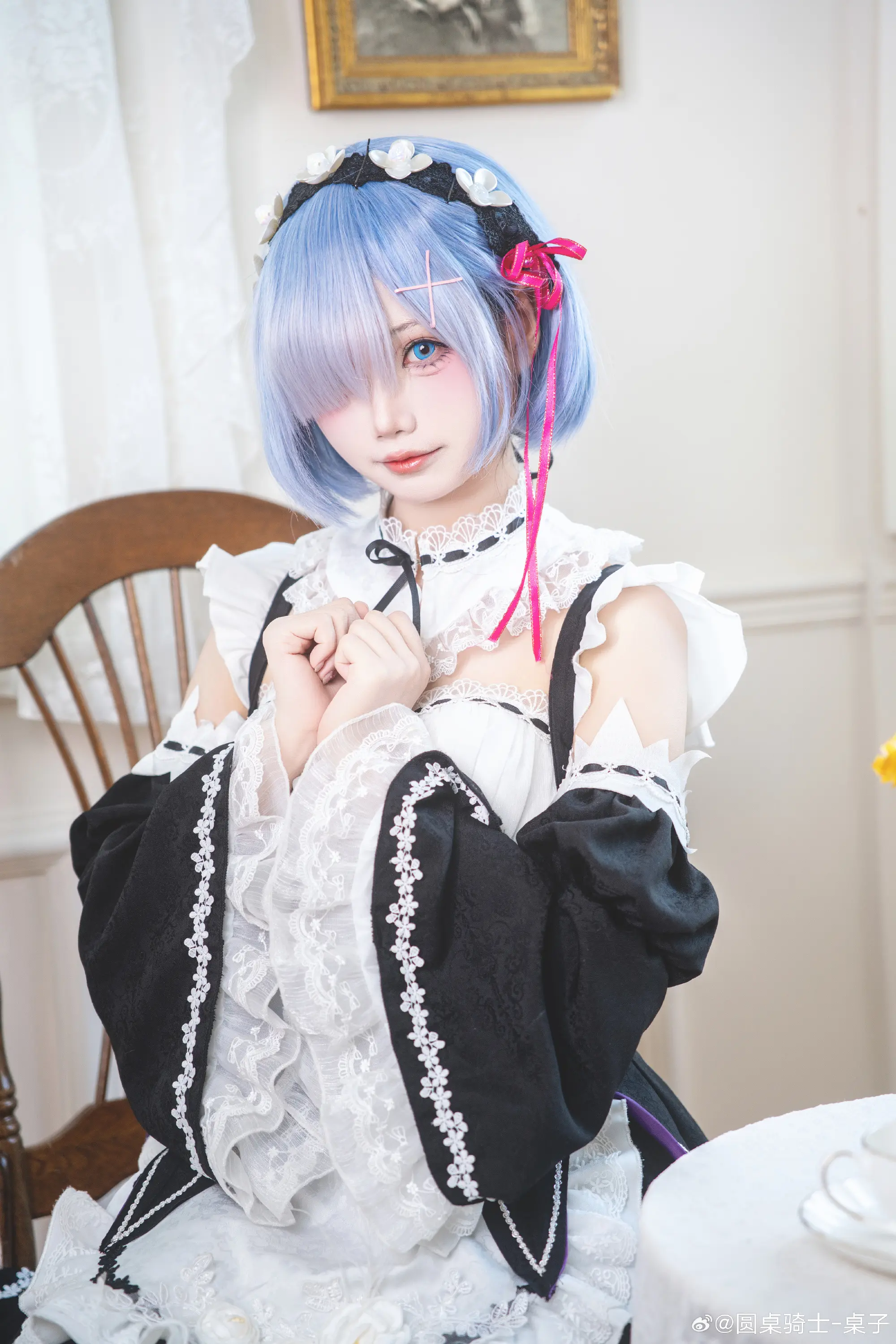 cosplay RE0 蕾姆@SASA小麋鹿 COSPLAY-第12张