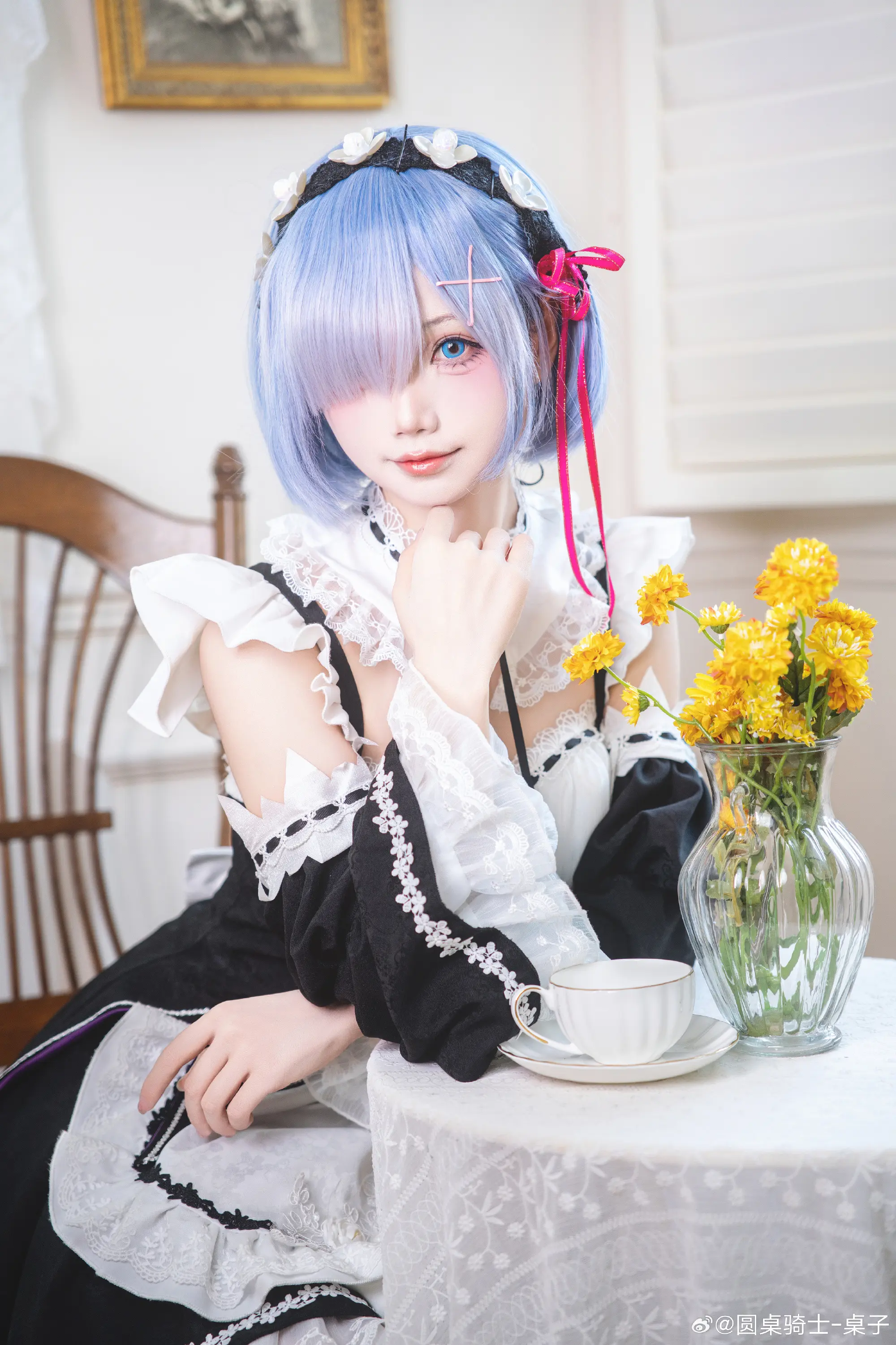 cosplay RE0 蕾姆@SASA小麋鹿 COSPLAY-第13张