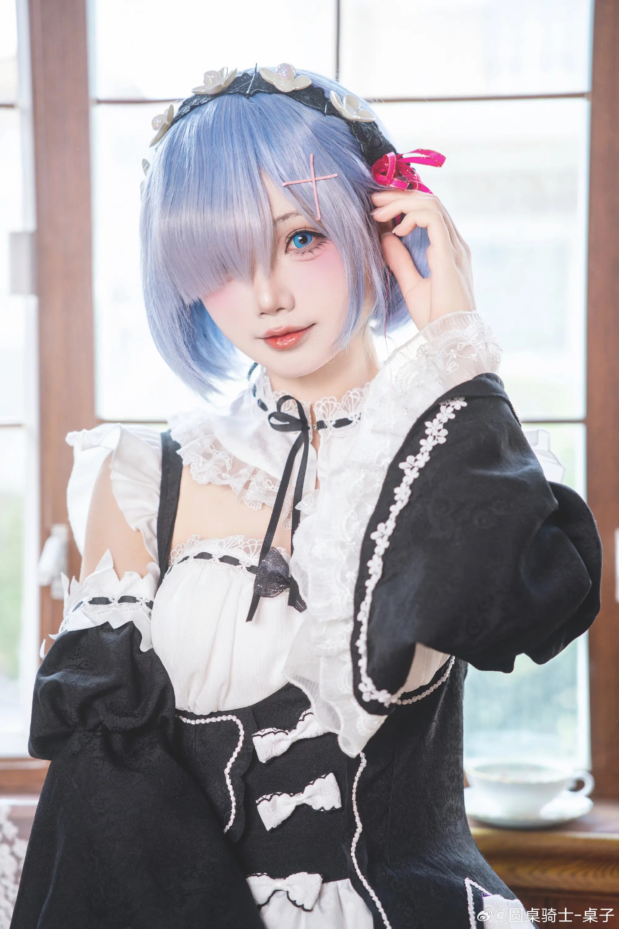 cosplay RE0 蕾姆@SASA小麋鹿 COSPLAY-第16张
