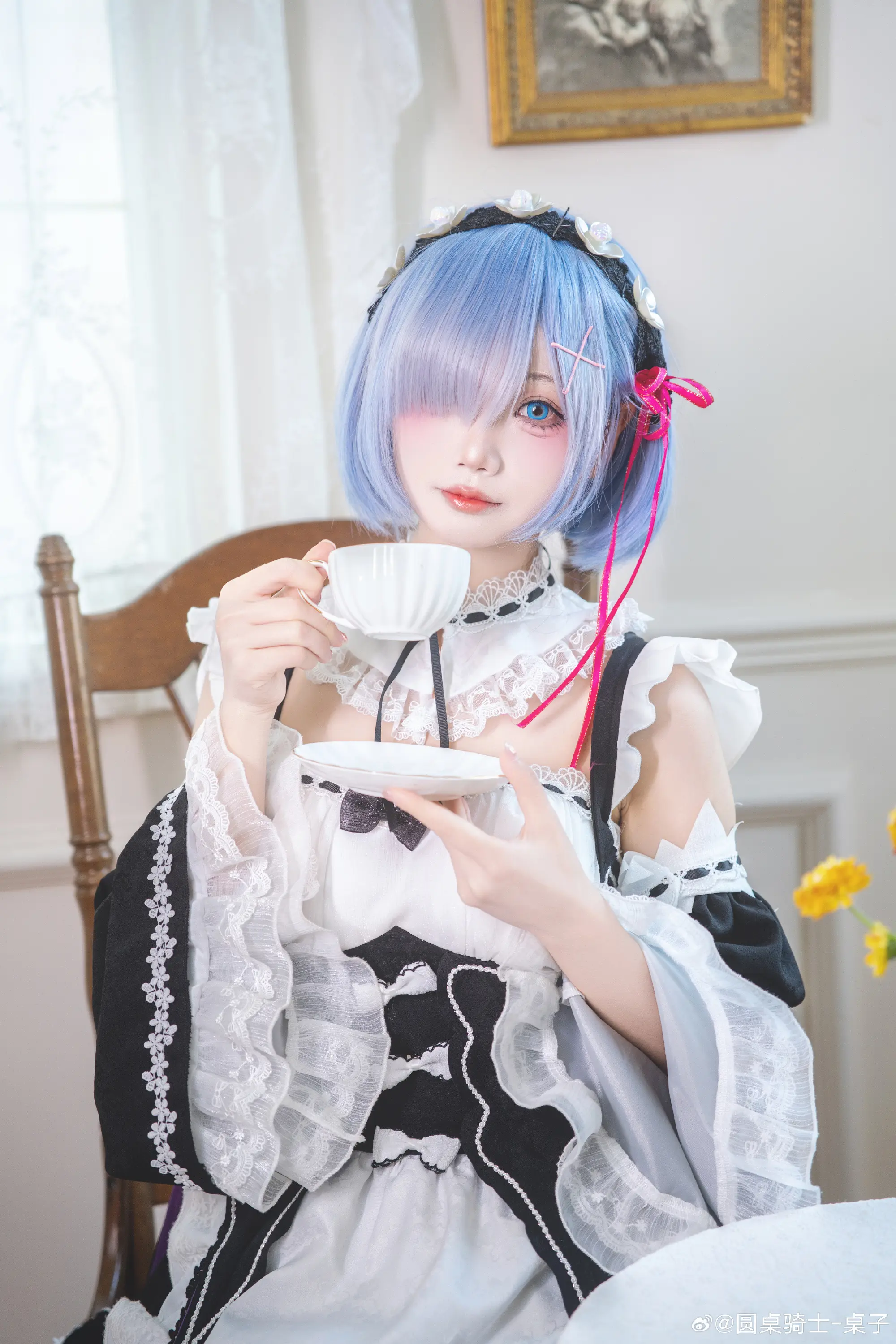 cosplay RE0 蕾姆@SASA小麋鹿 COSPLAY-第17张
